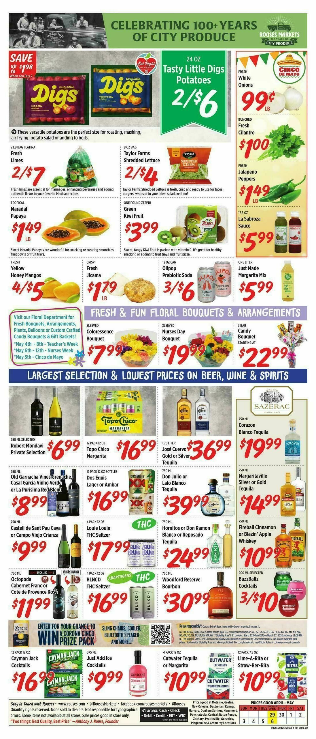 Rouses Markets Weekly Ad from April 29