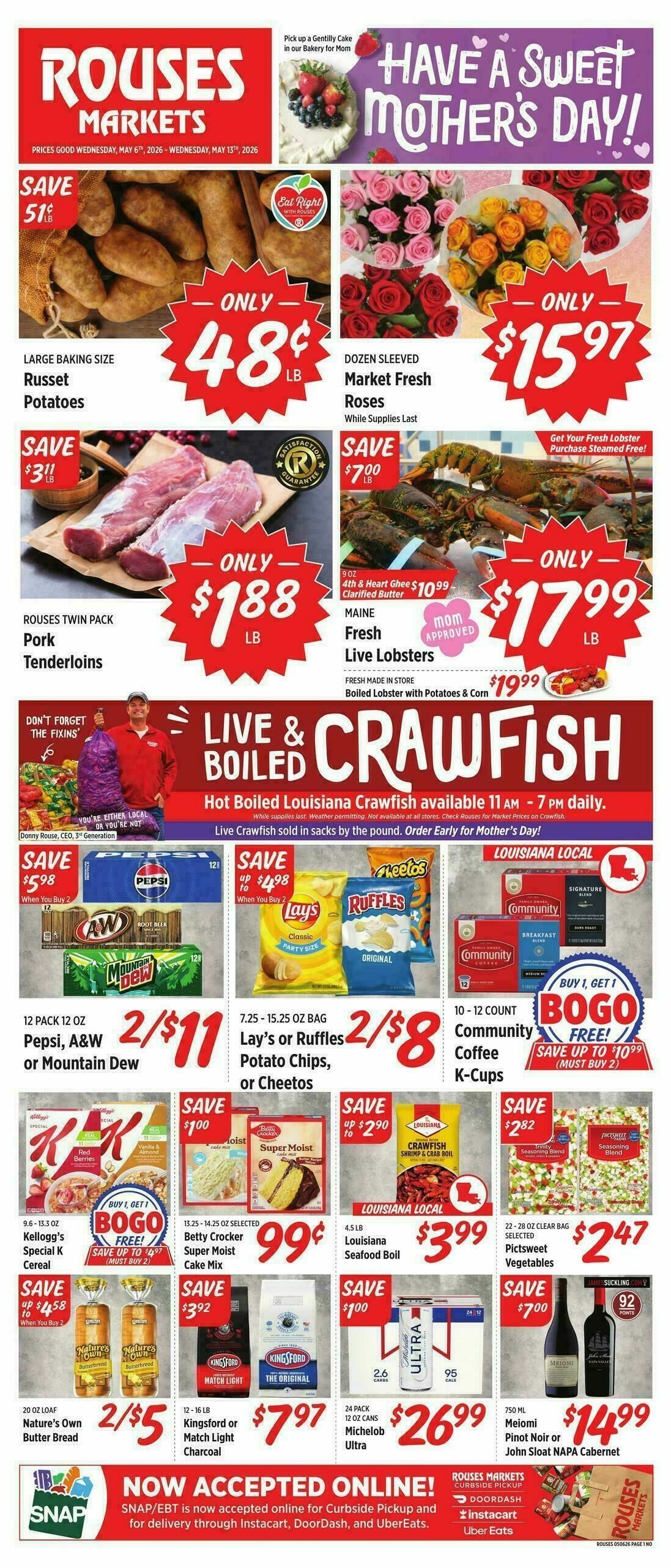 Rouses Markets Weekly Ad from May 6