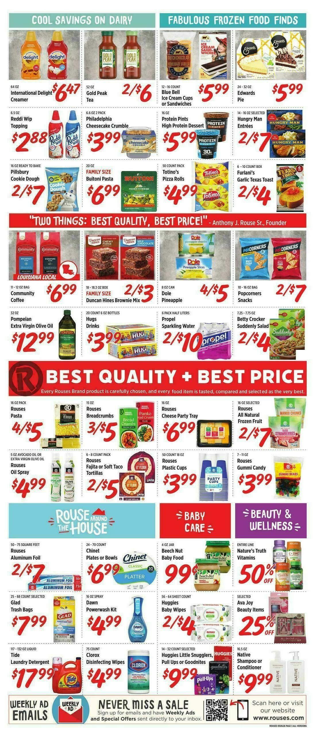 Rouses Markets Weekly Ad from May 6