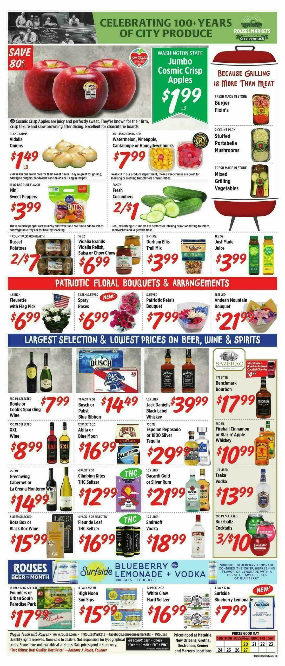 Rouses Markets Weekly Ad from May 20