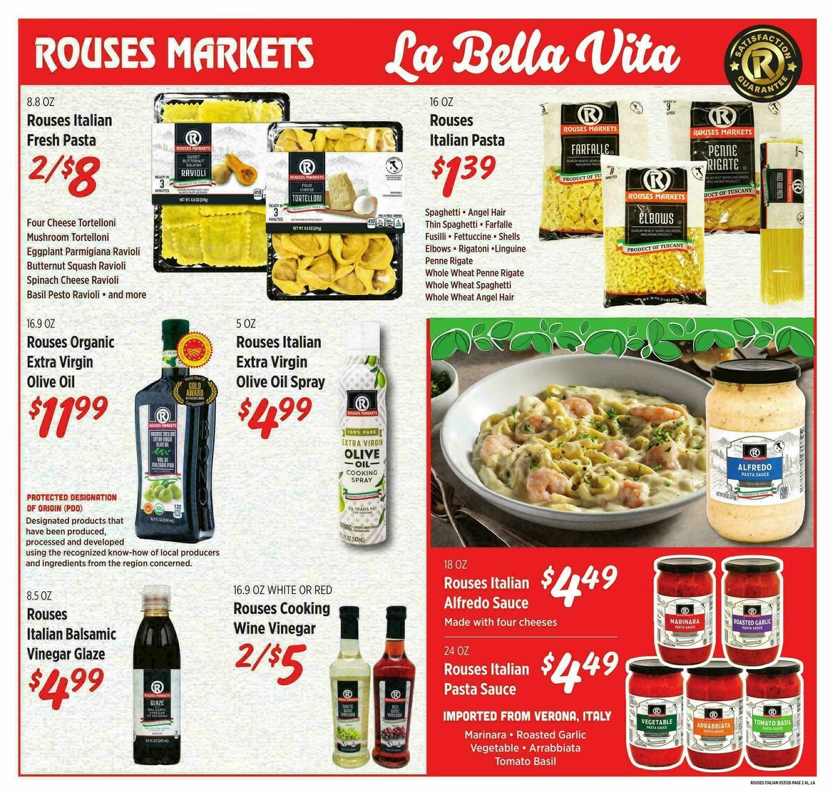 Rouses Markets Italian Ad Weekly Ad from May 27