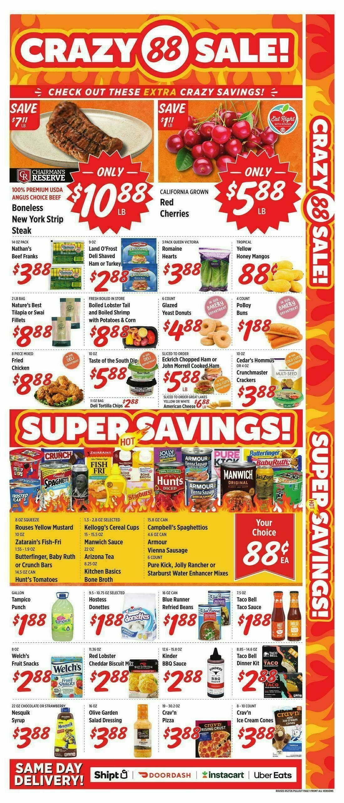 Rouses Markets Weekly Ad from May 27