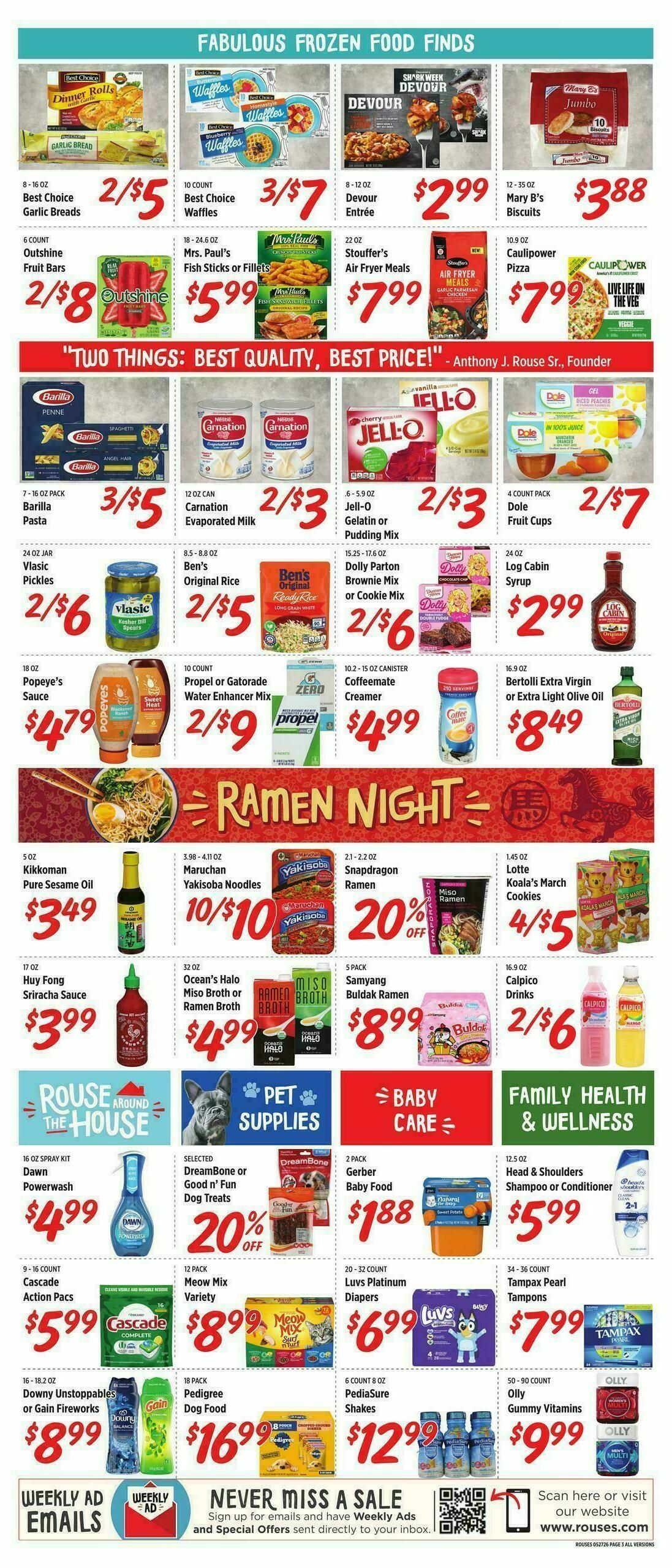 Rouses Markets Weekly Ad from May 27