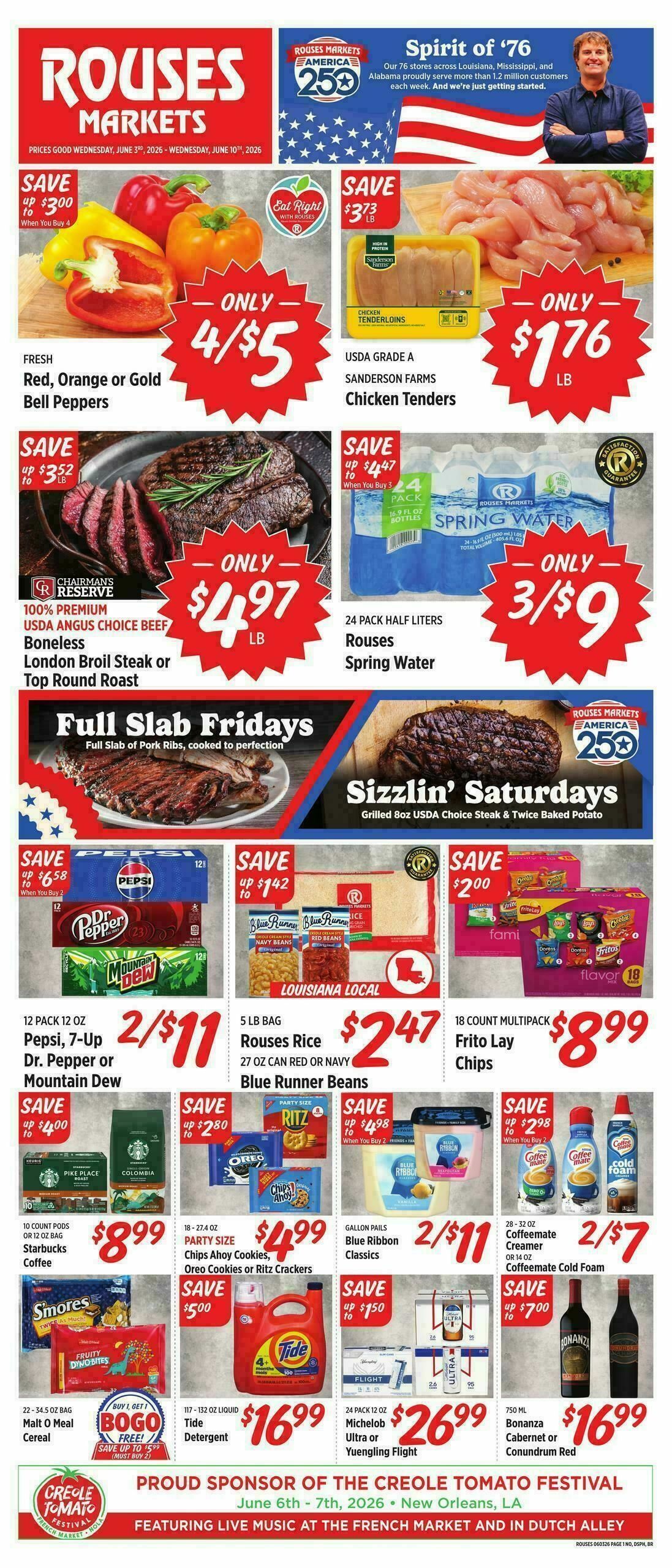 Rouses Markets Weekly Ad from June 3