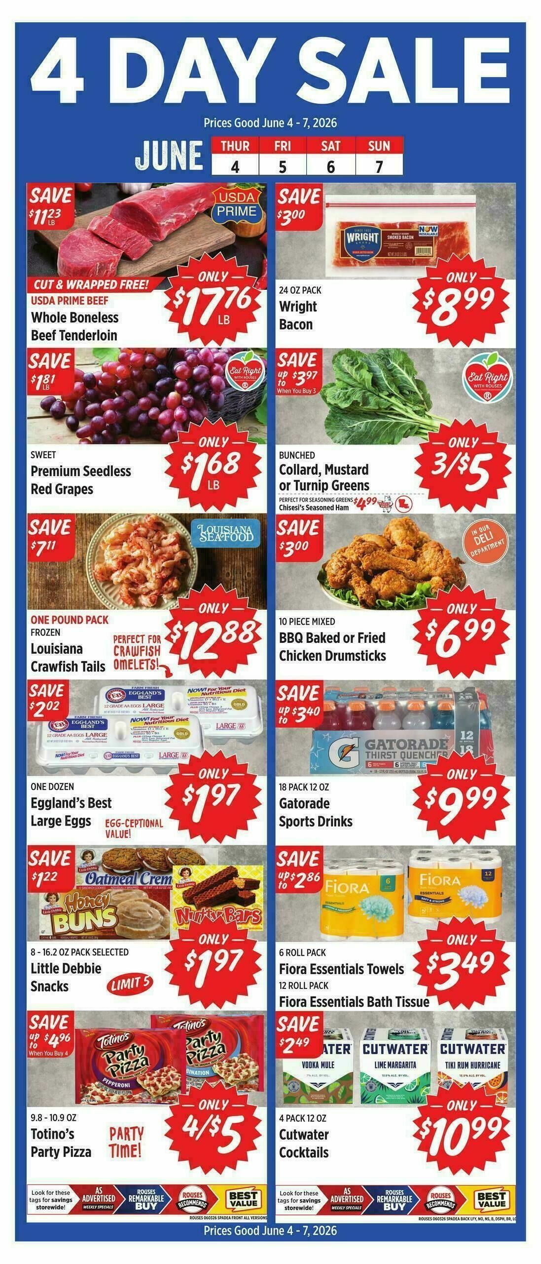 Rouses Markets Weekly Ad from June 3