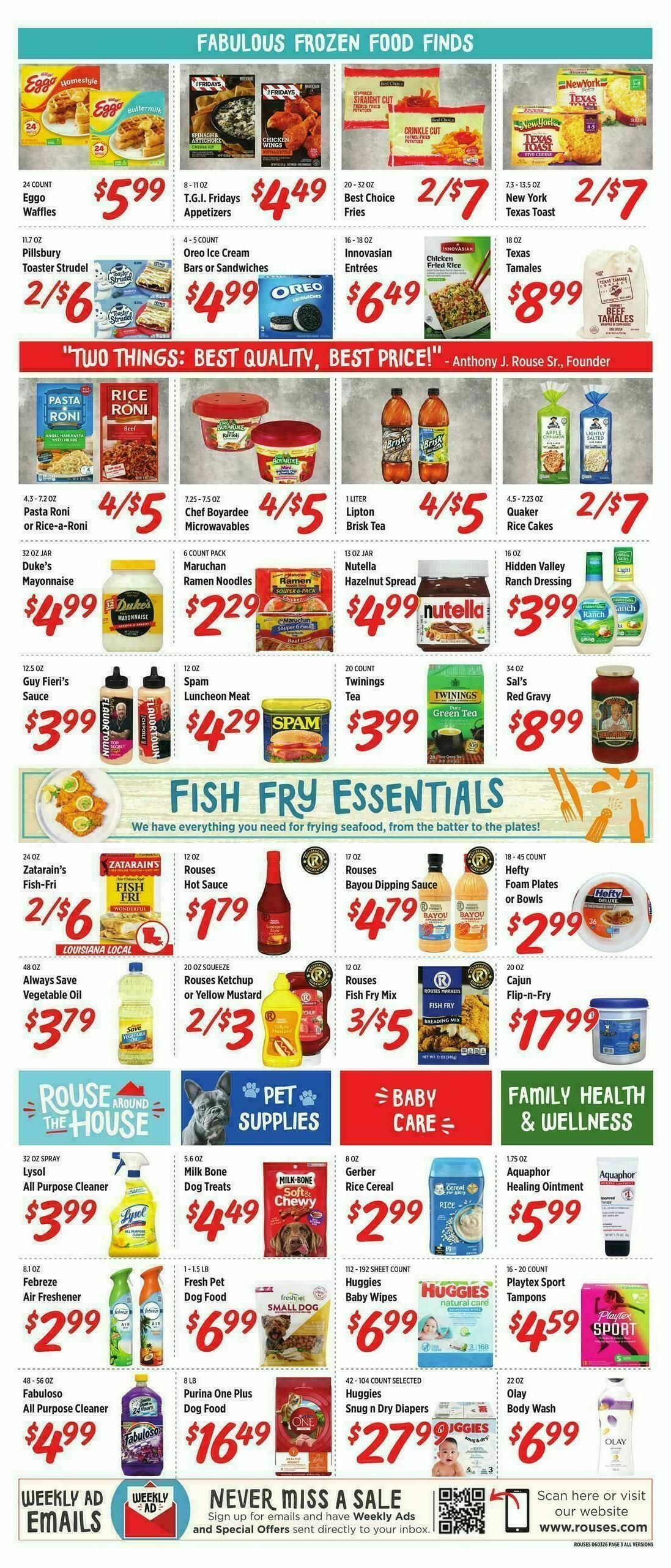 Rouses Markets Weekly Ad from June 3
