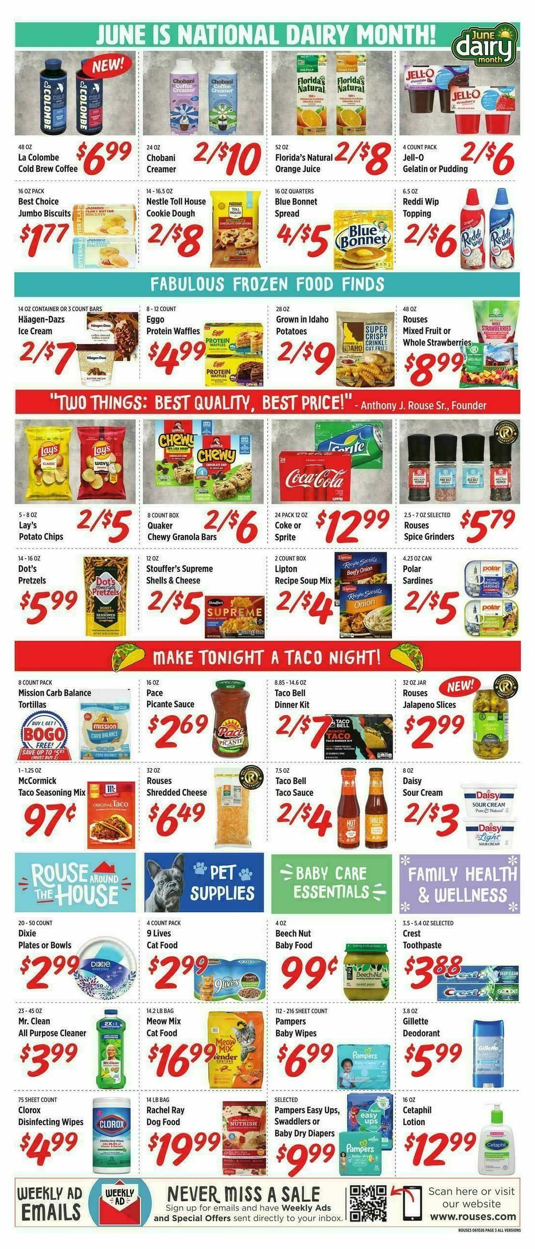 Rouses Markets Weekly Ad from June 10