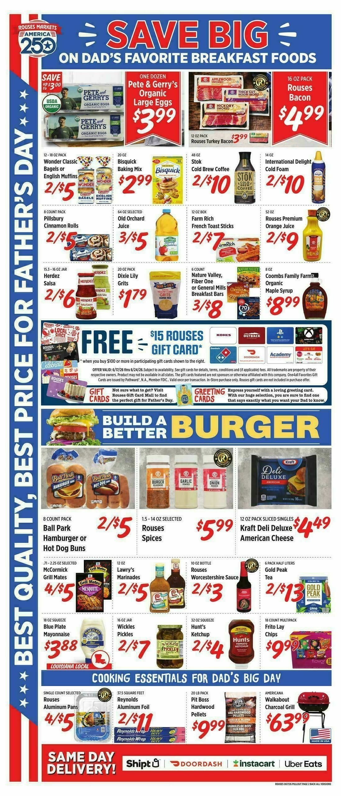 Rouses Markets Weekly Ad from June 17