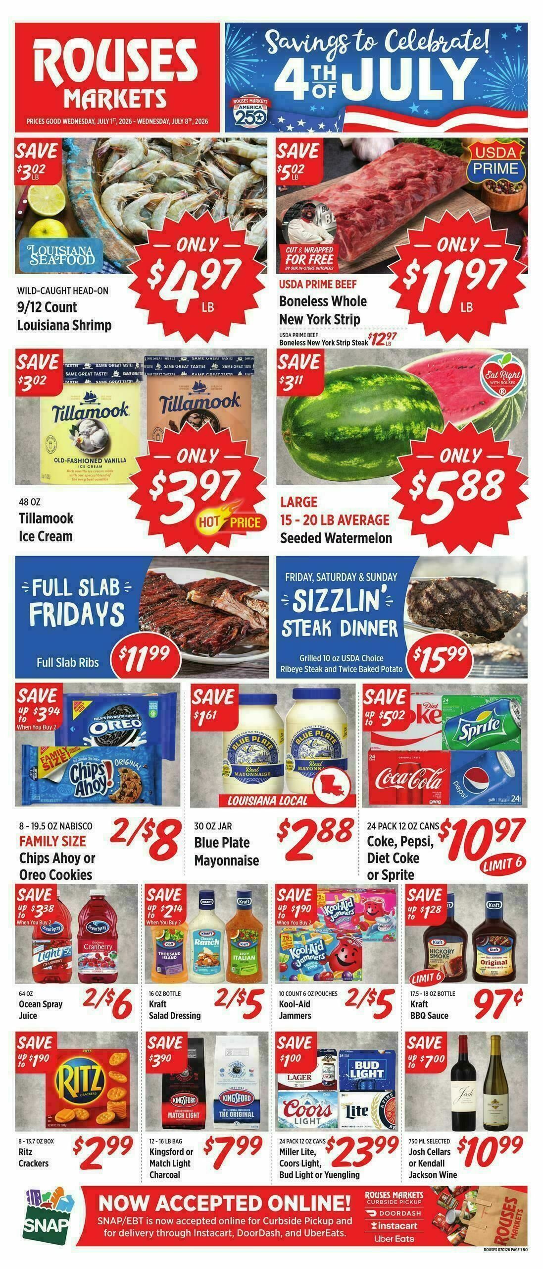 Rouses Markets Weekly Ad from July 1