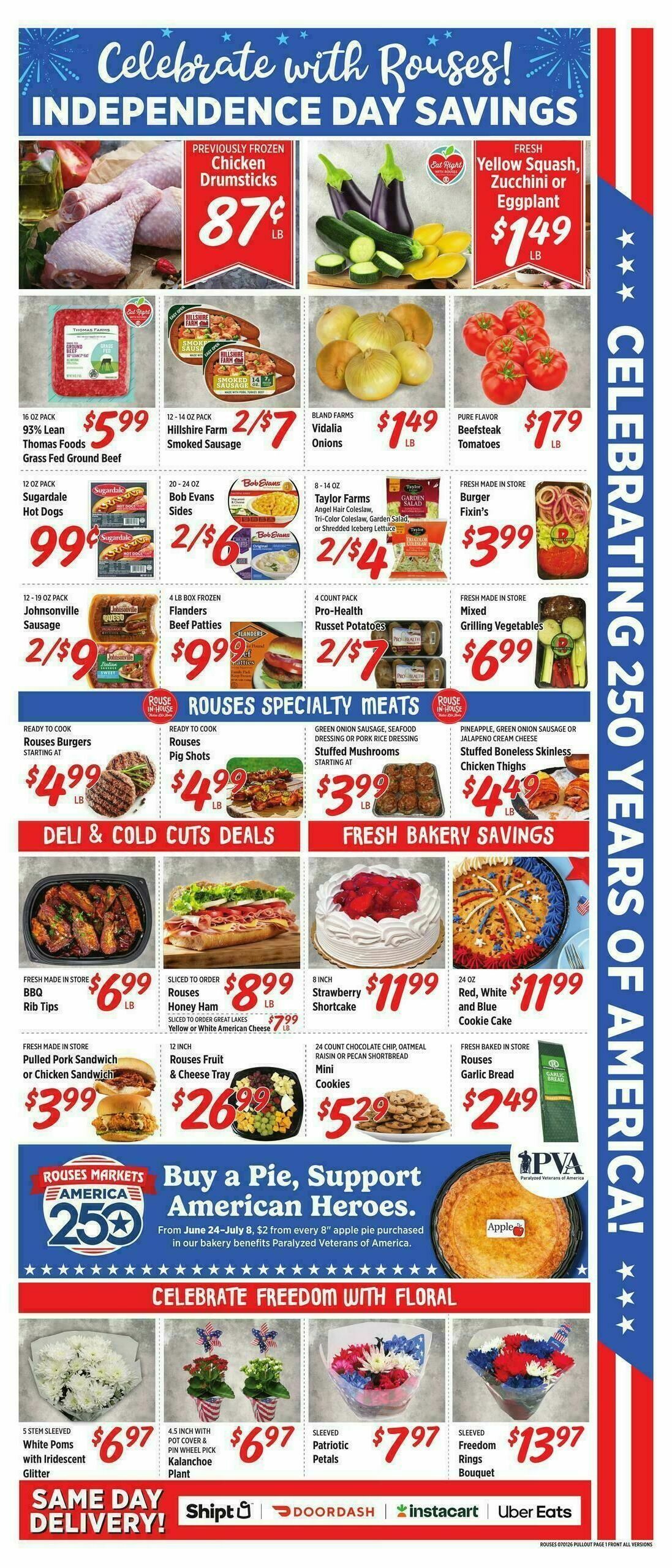 Rouses Markets Weekly Ad from July 1