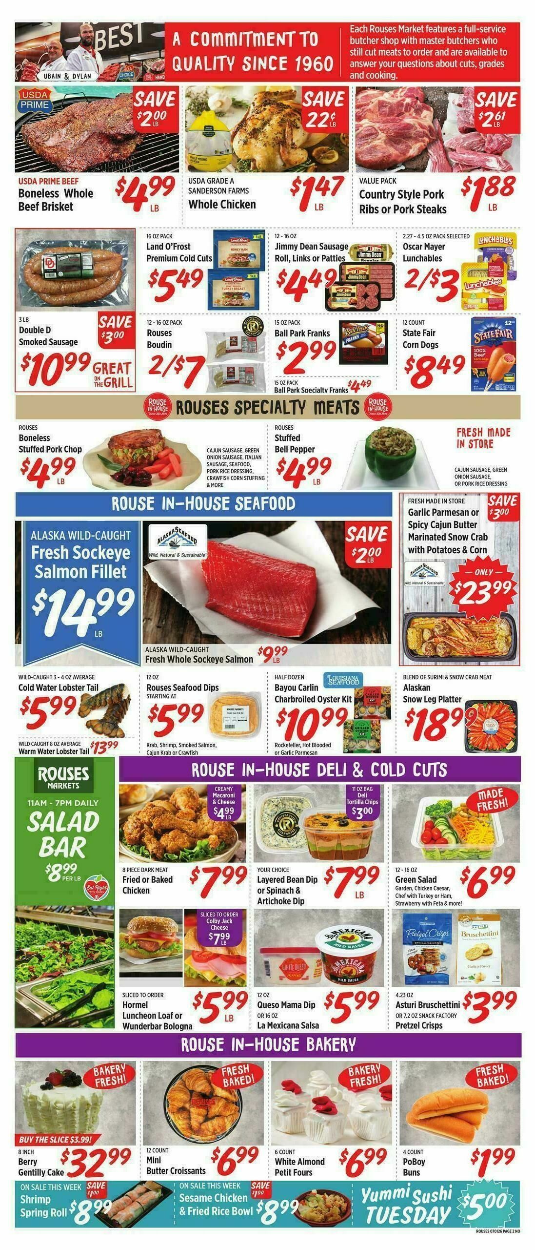 Rouses Markets Weekly Ad from July 1