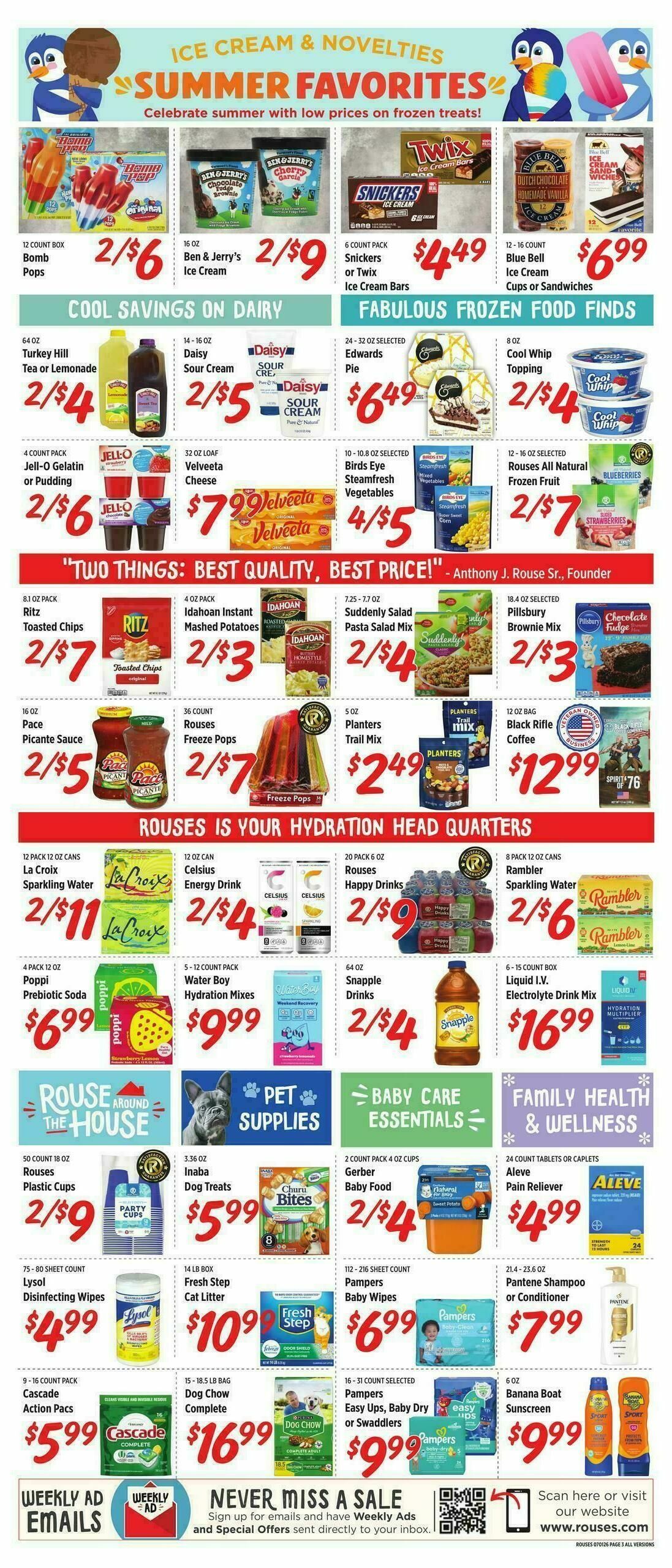 Rouses Markets Weekly Ad from July 1