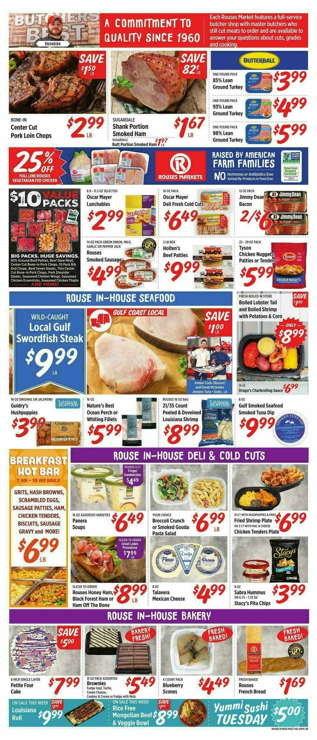 Rouses Markets Weekly Ad from July 8