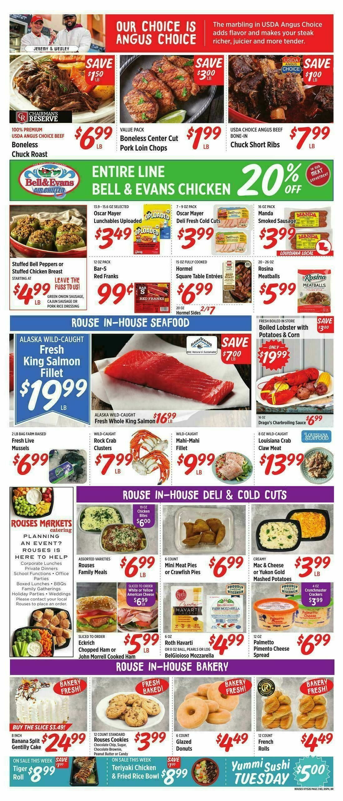 Rouses Markets Weekly Ad from July 15