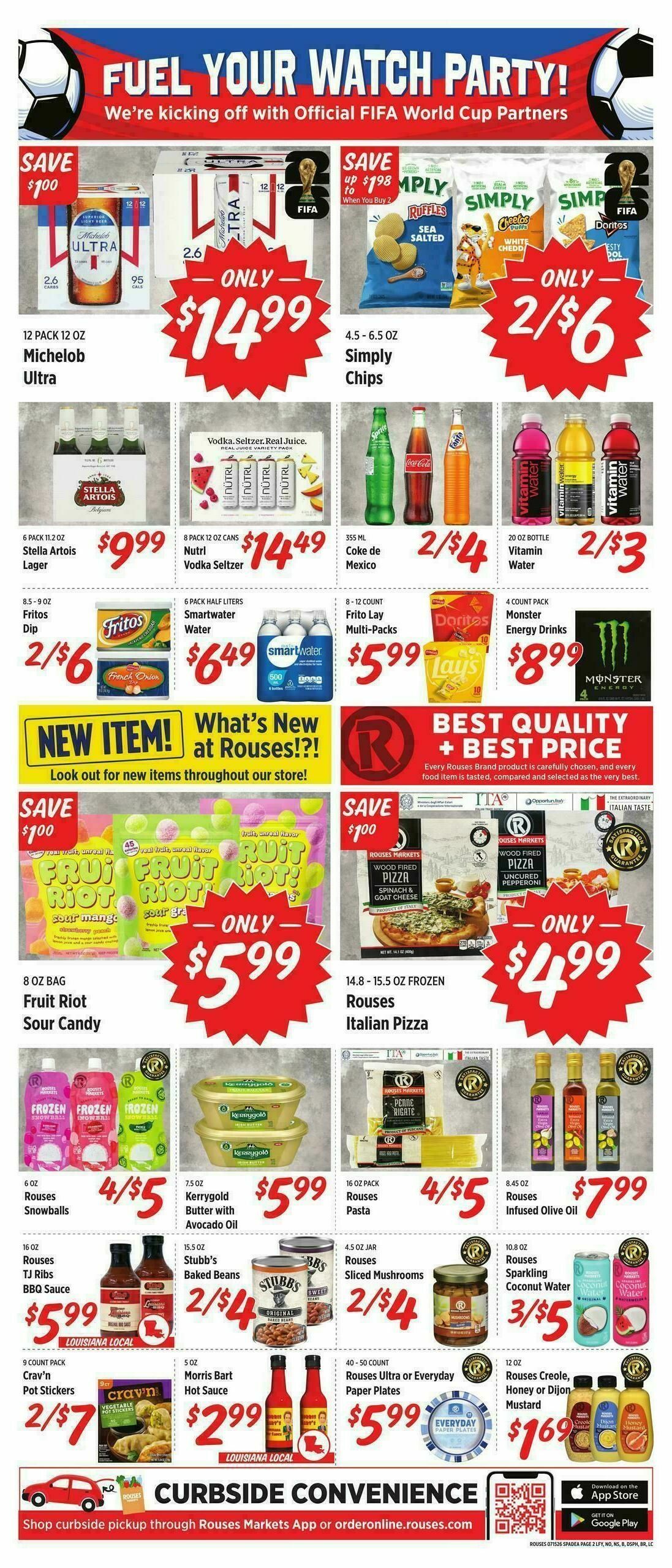 Rouses Markets Weekly Ad from July 15