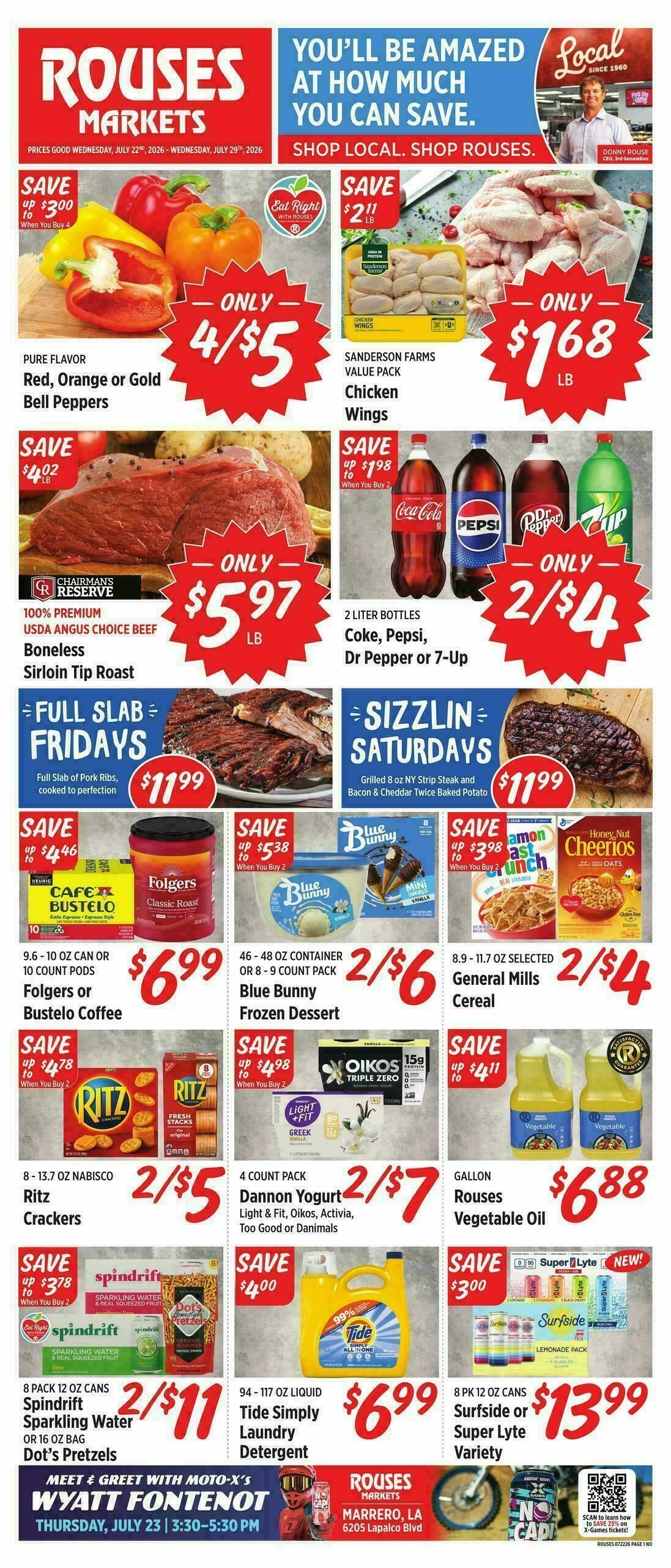 Rouses Markets Weekly Ad from July 22