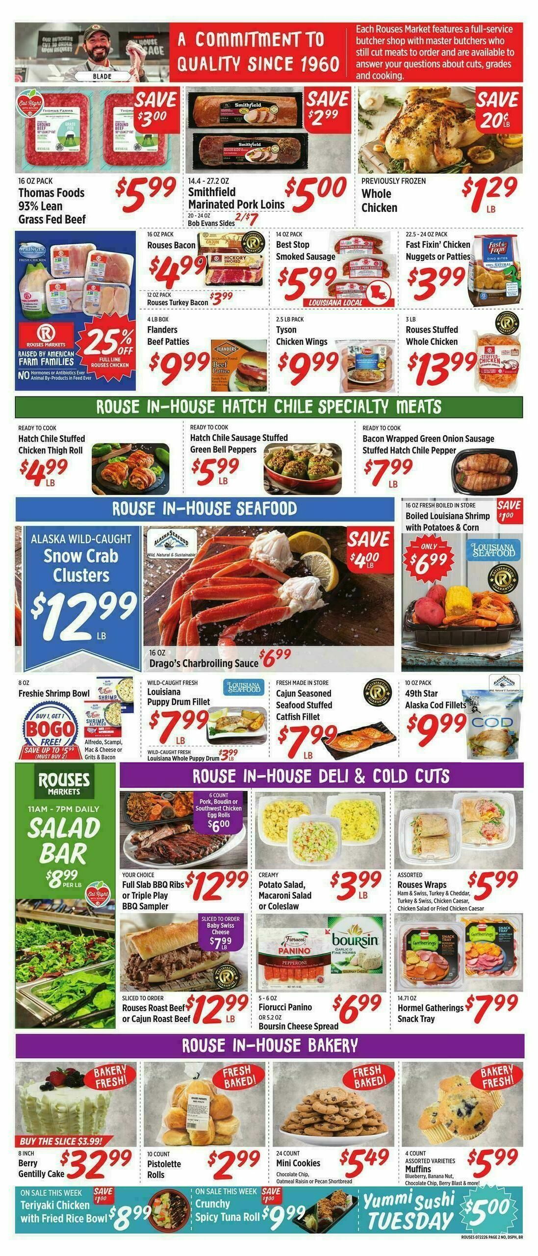 Rouses Markets Weekly Ad from July 22