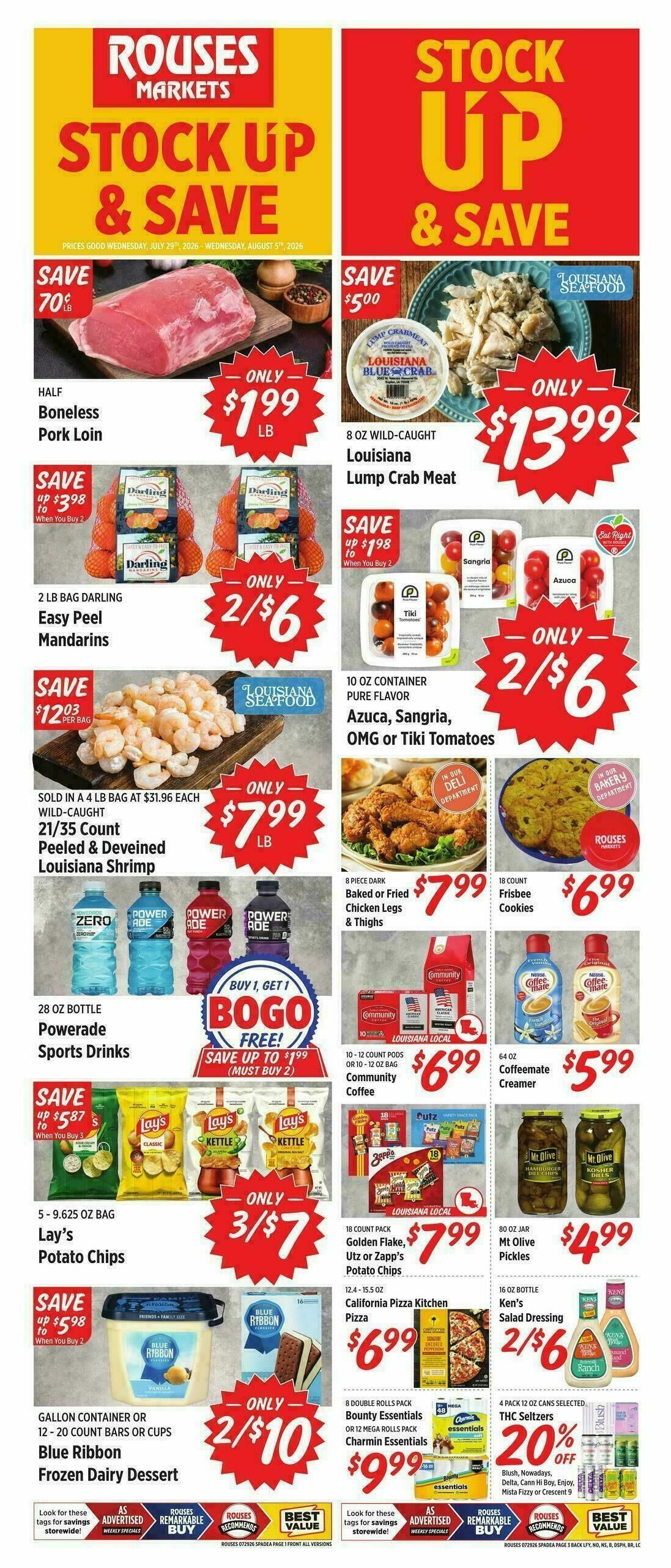 Rouses Markets Weekly Ad from July 29