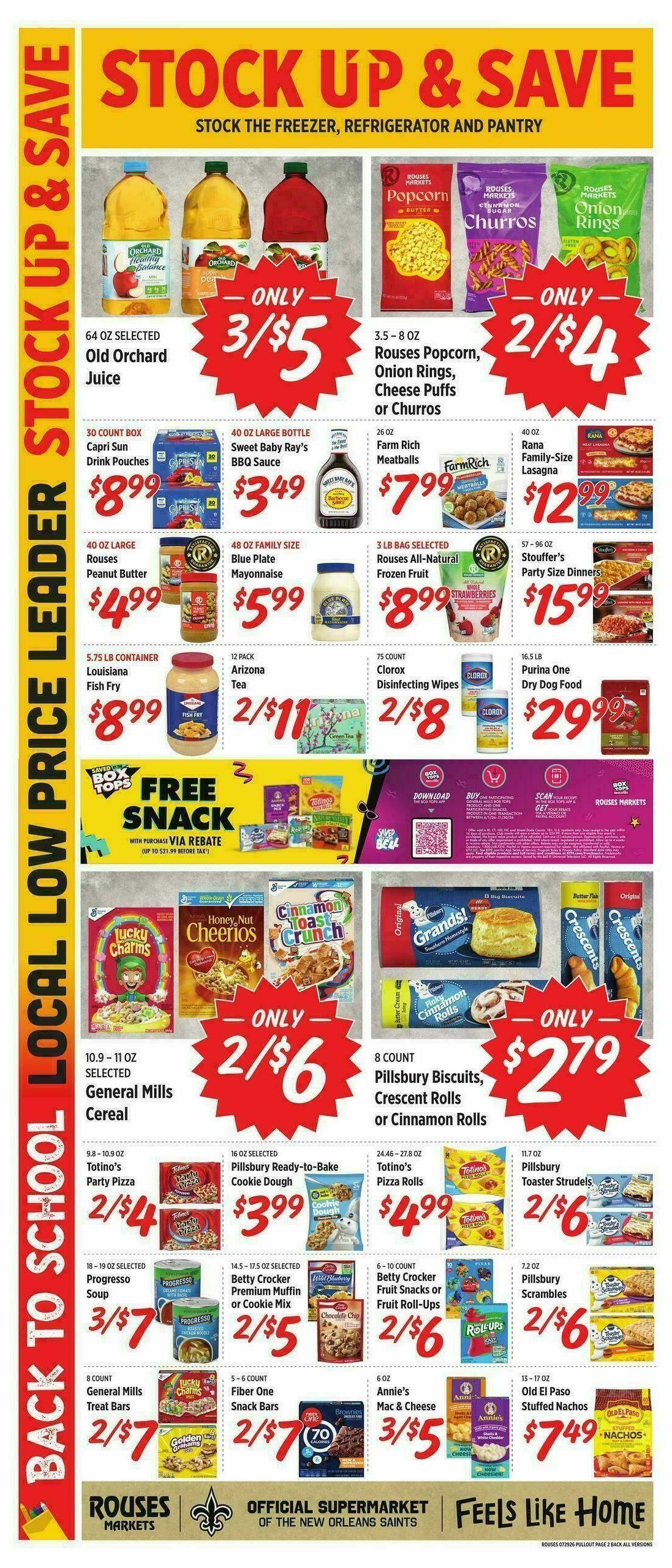 Rouses Markets Weekly Ad from July 29