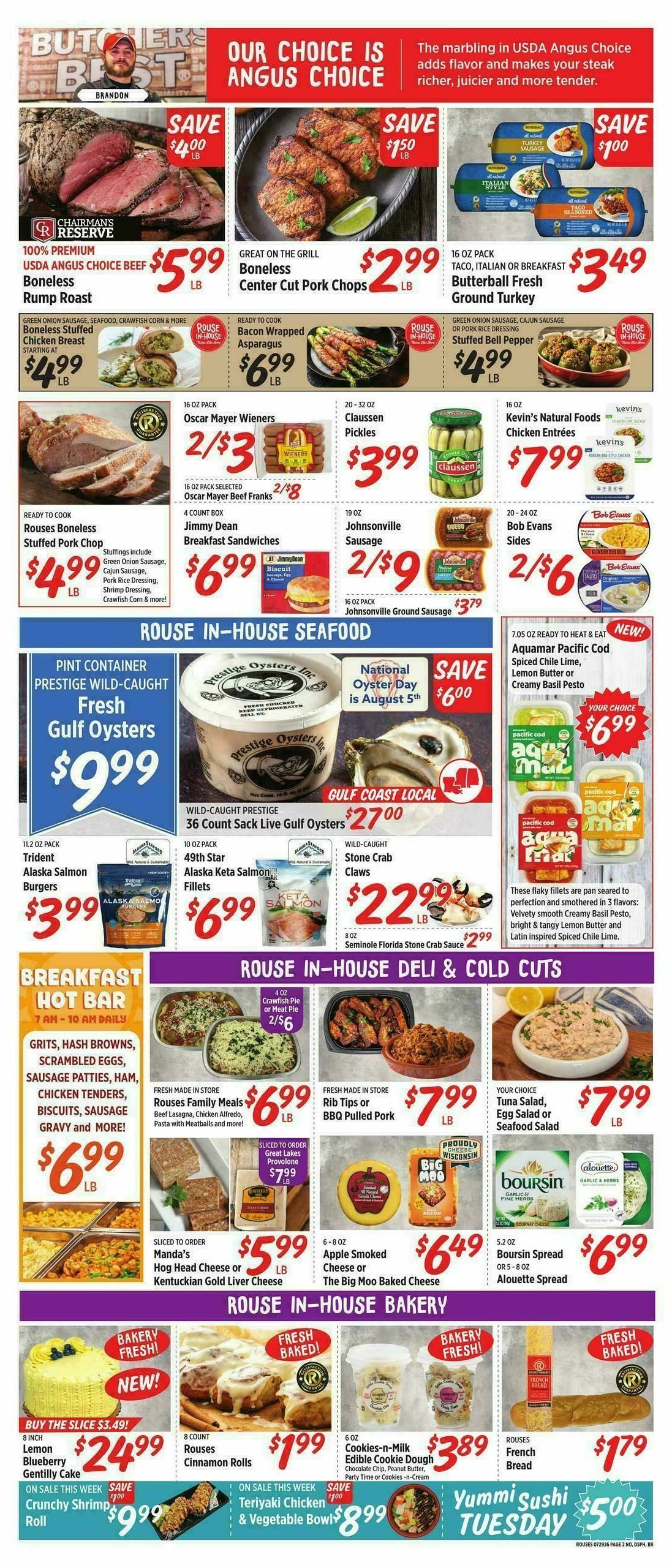 Rouses Markets Weekly Ad from July 29
