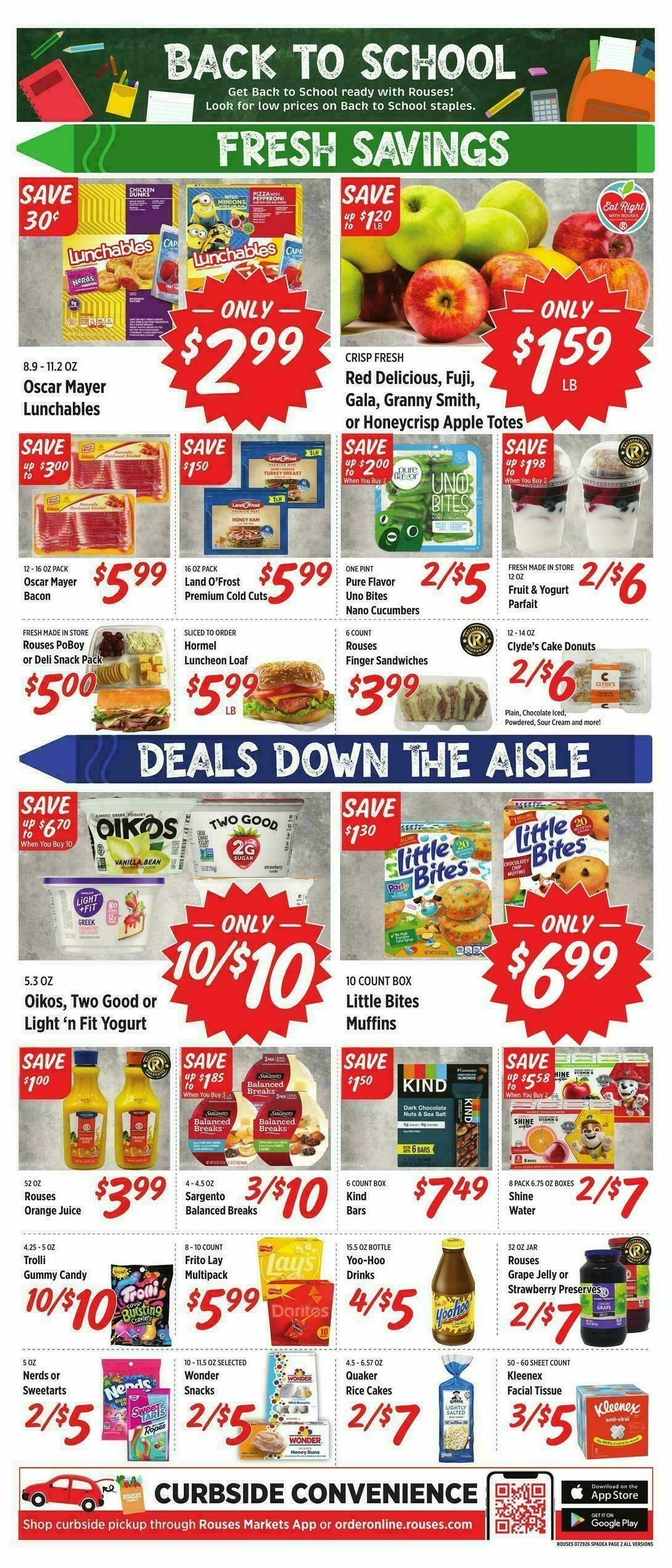 Rouses Markets Weekly Ad from July 29