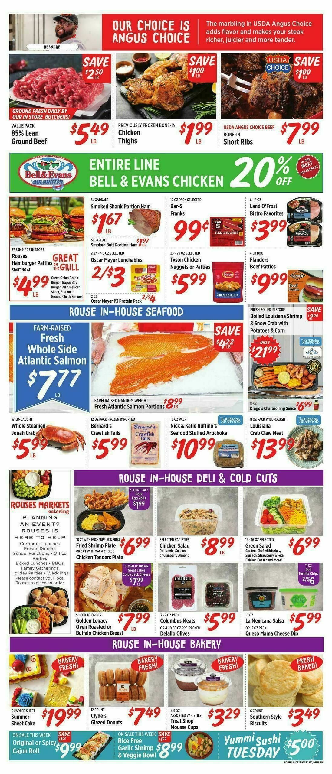 Rouses Markets Weekly Ad from August 5
