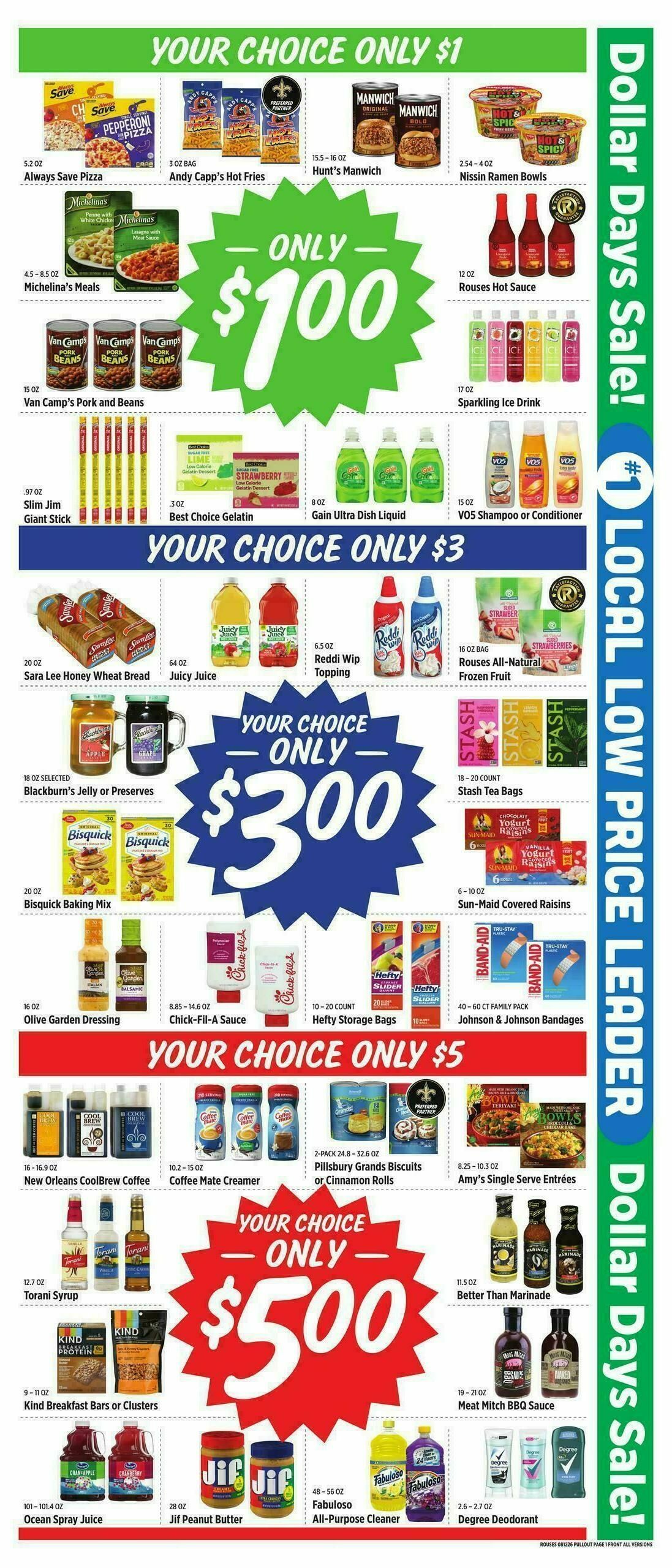 Rouses Markets Weekly Ad from August 12