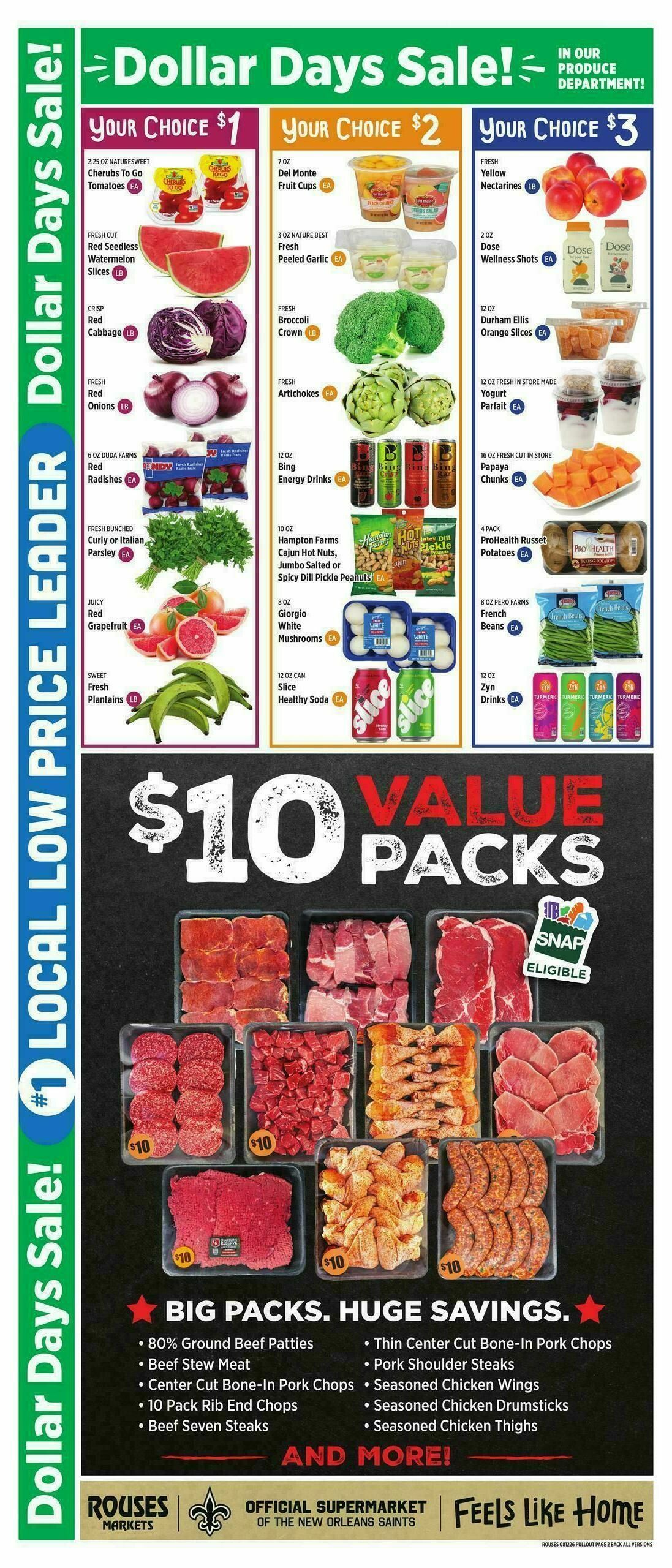 Rouses Markets Weekly Ad from August 12
