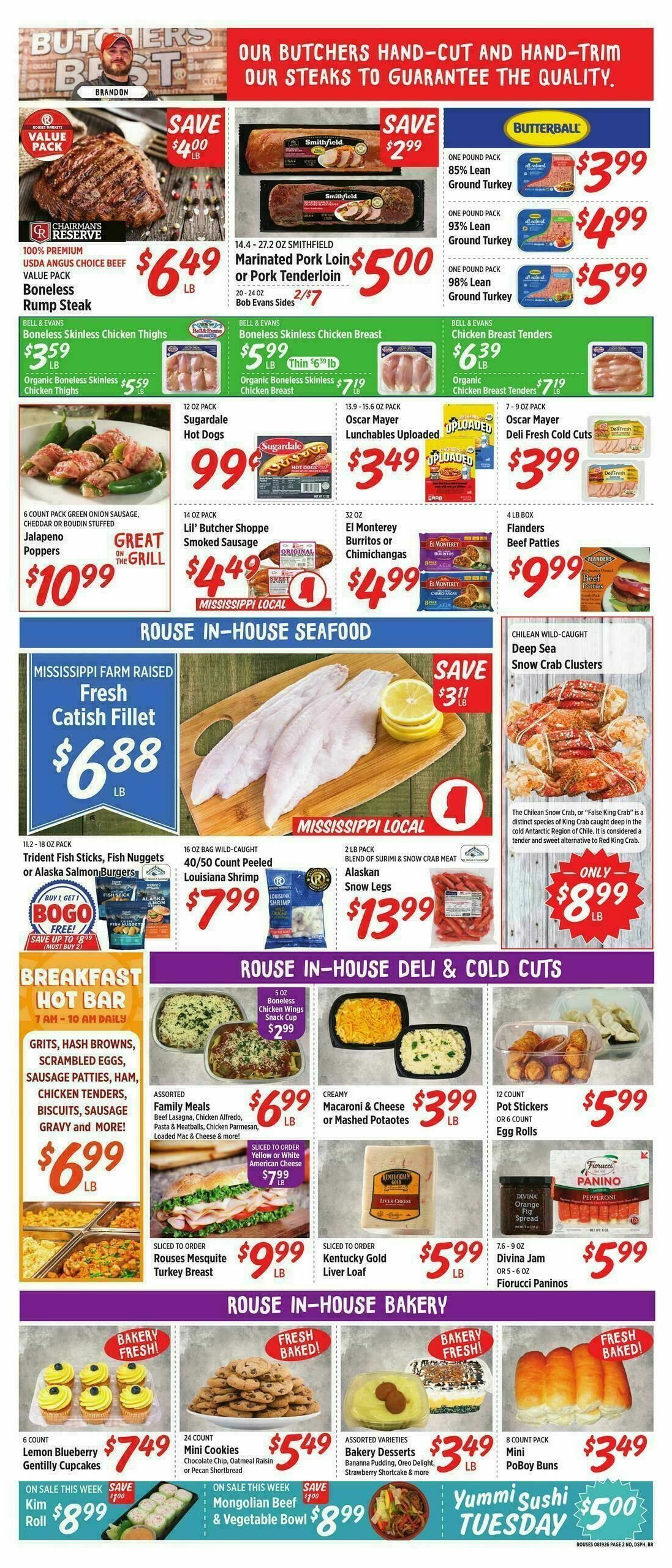 Rouses Markets Weekly Ad from August 19