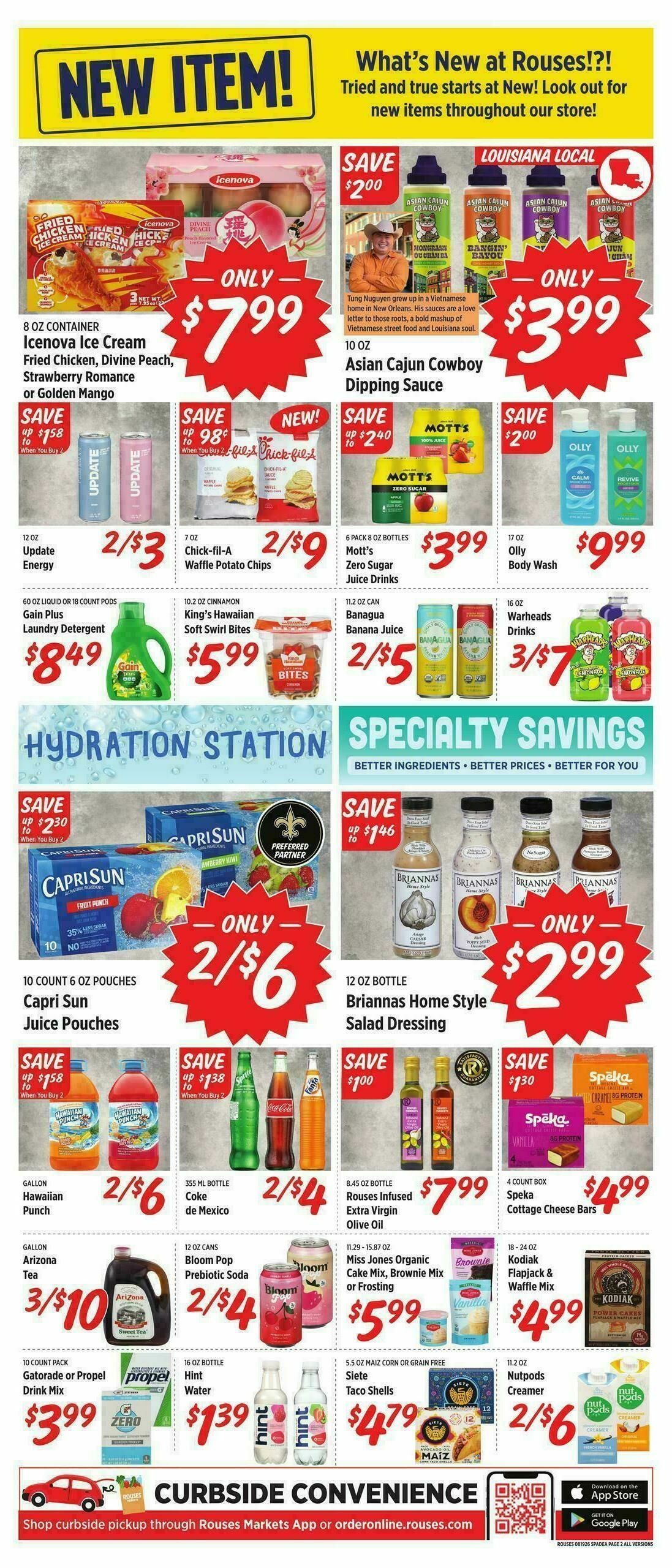 Rouses Markets Weekly Ad from August 19
