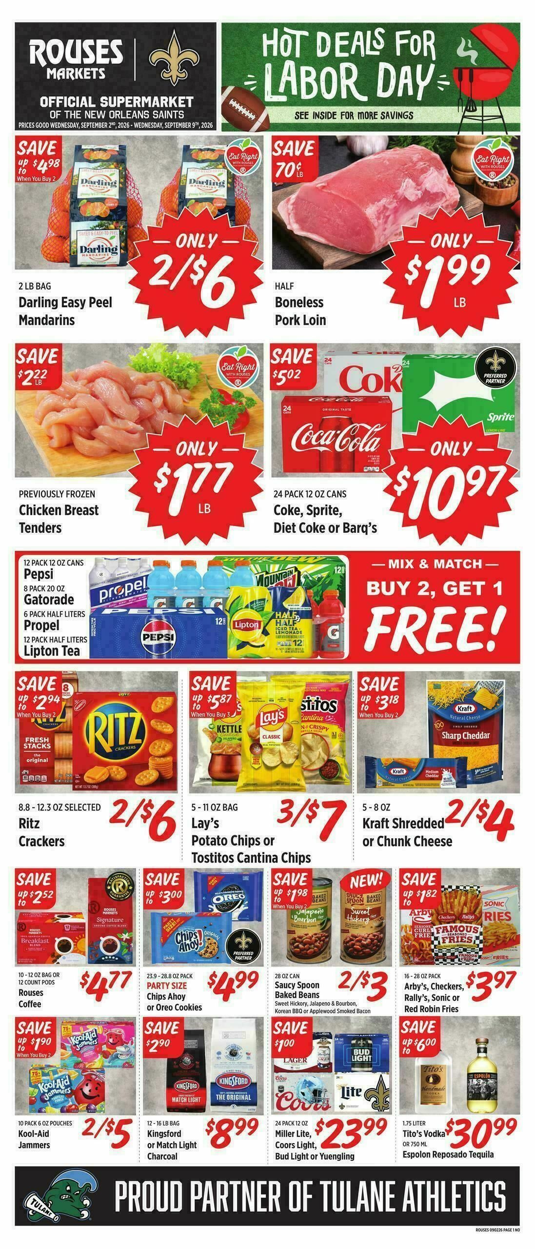 Rouses Markets Weekly Ad from September 2