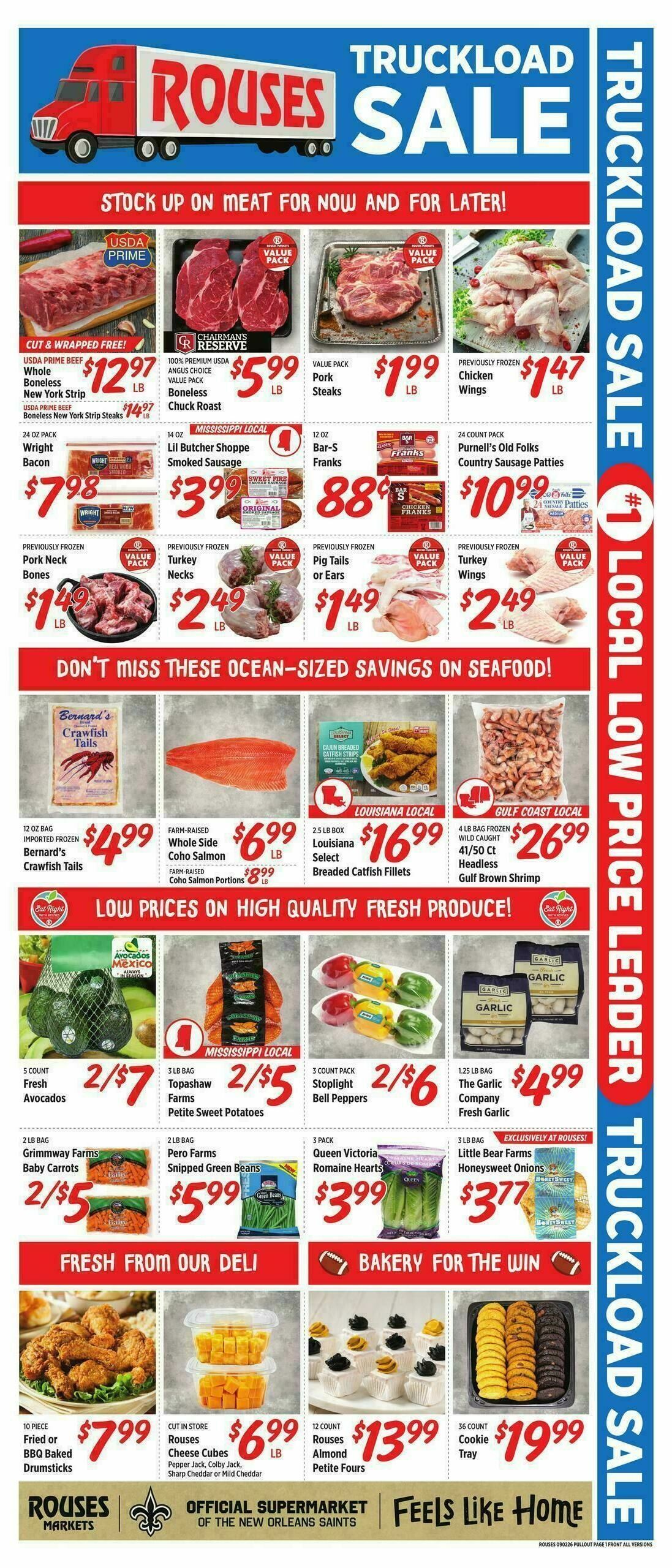 Rouses Markets Weekly Ad from September 2