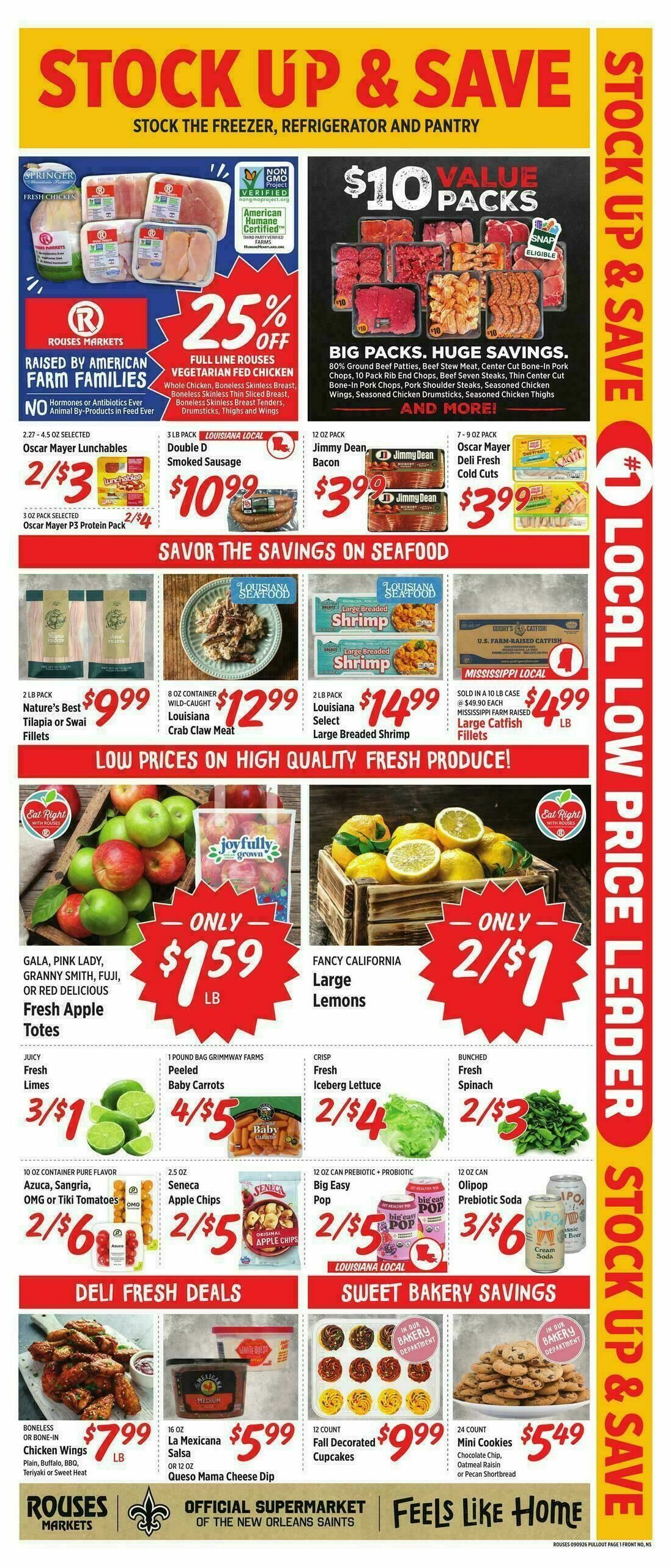 Rouses Markets Weekly Ad from September 9