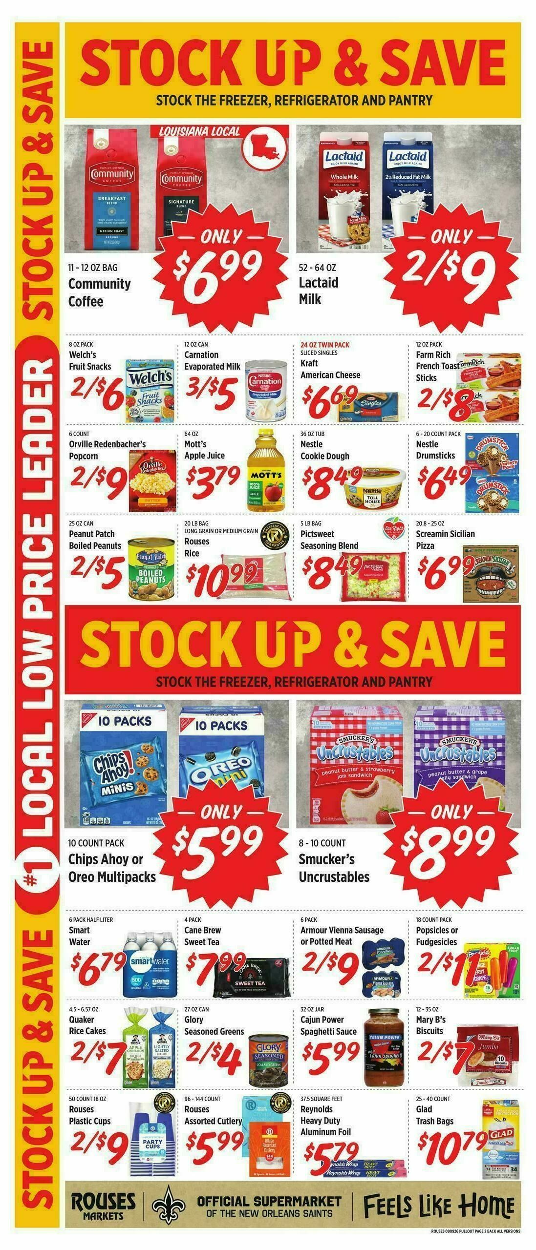 Rouses Markets Weekly Ad from September 9