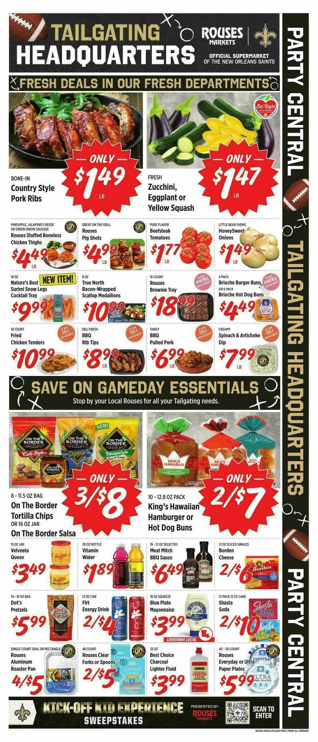 Rouses Markets Weekly Ad from September 16