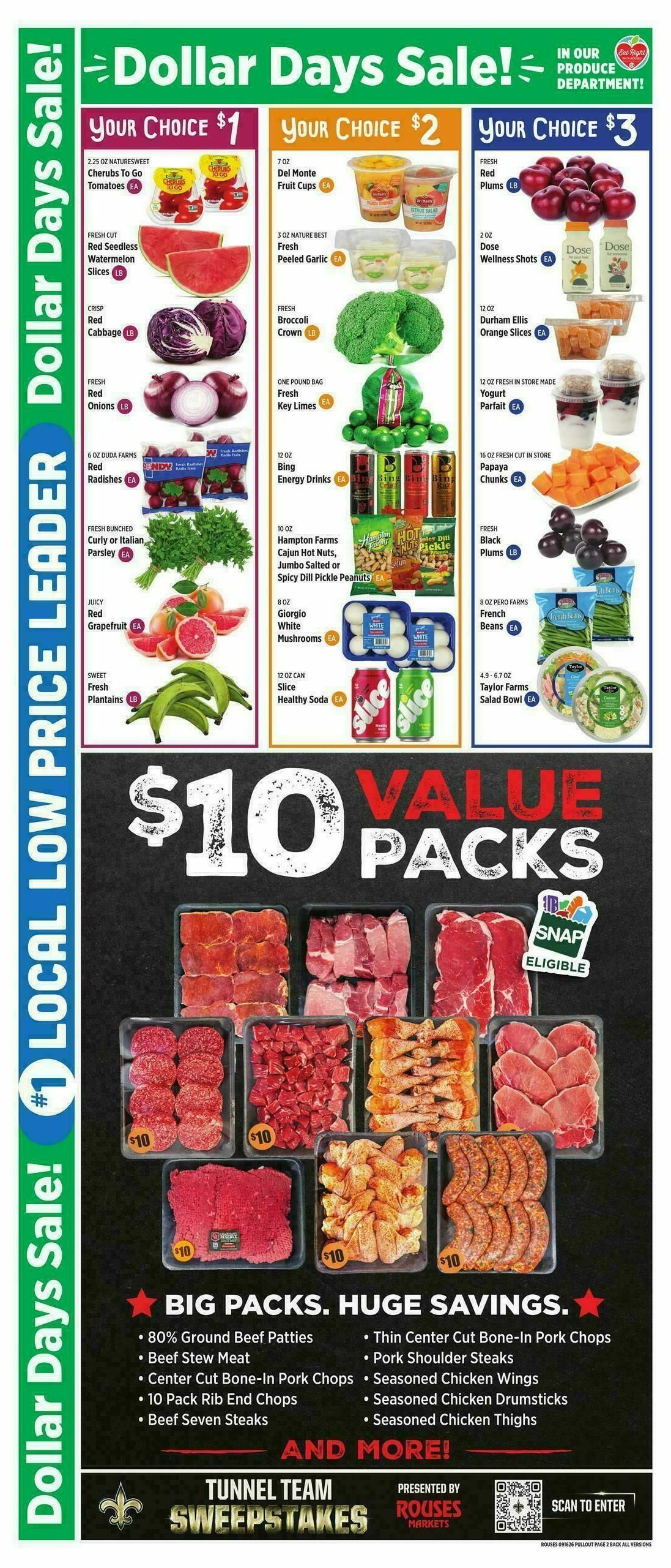 Rouses Markets Weekly Ad from September 16