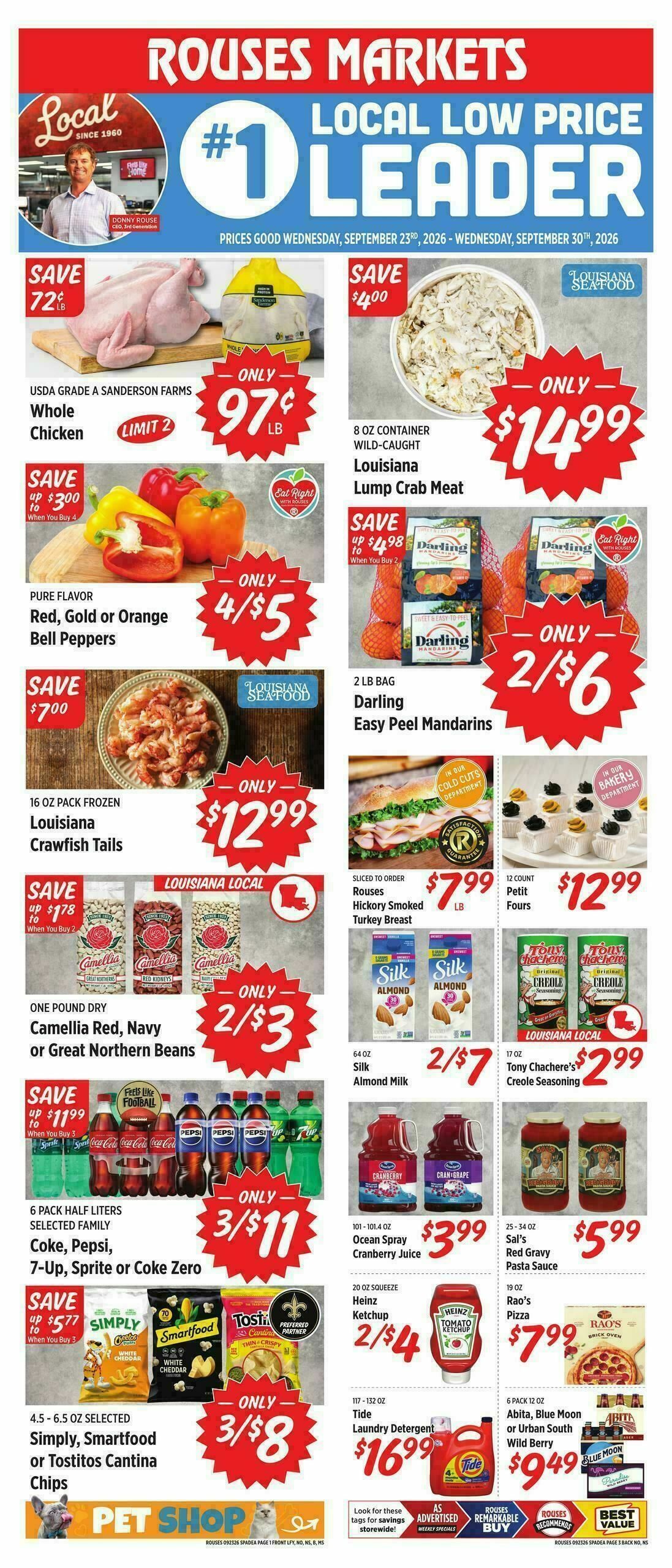 Rouses Markets Weekly Ad from September 23