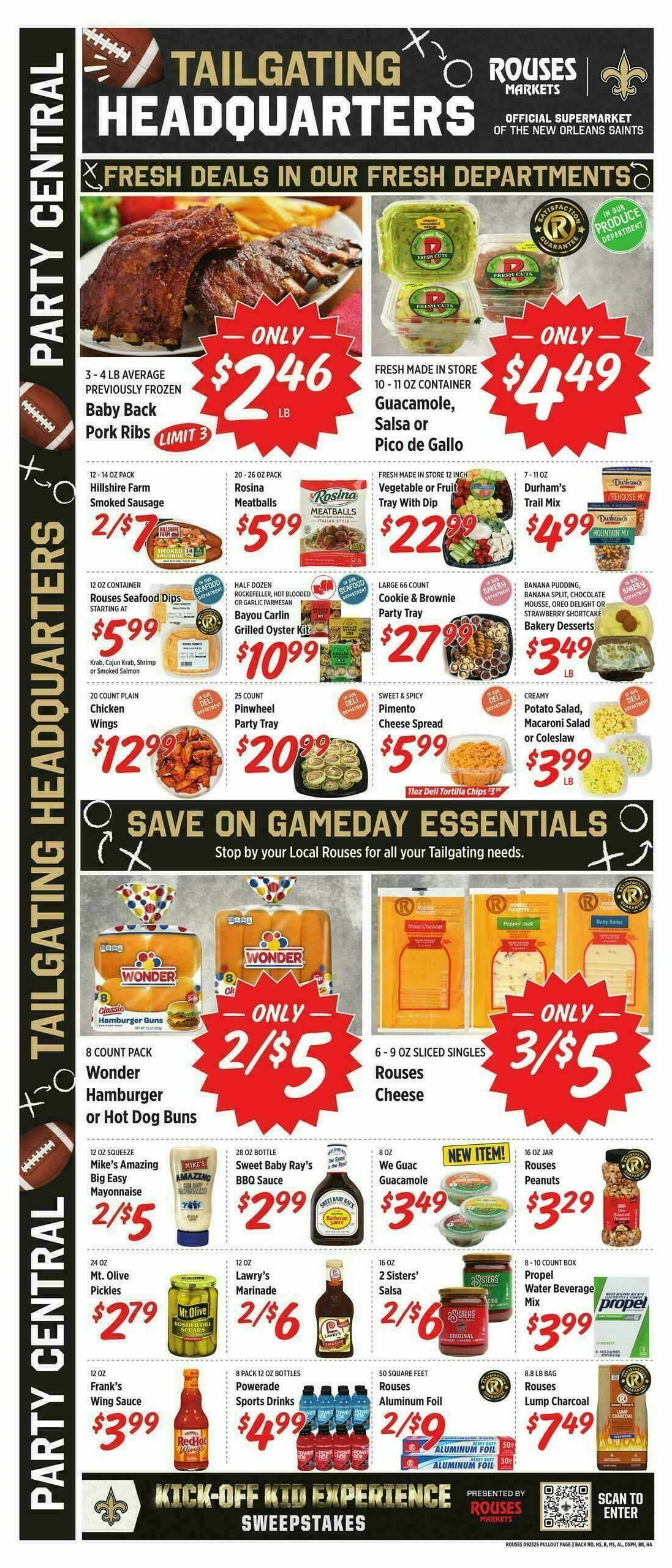 Rouses Markets Weekly Ad from September 23