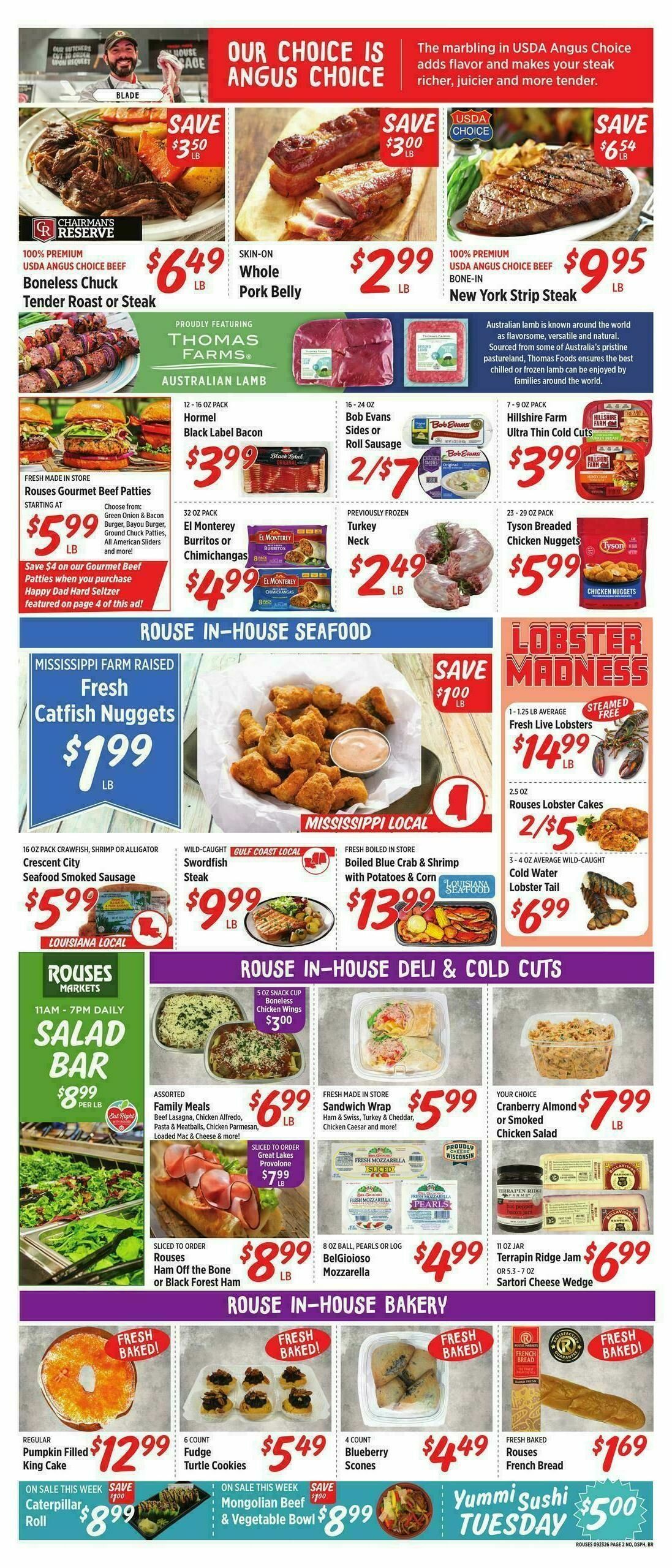 Rouses Markets Weekly Ad from September 23