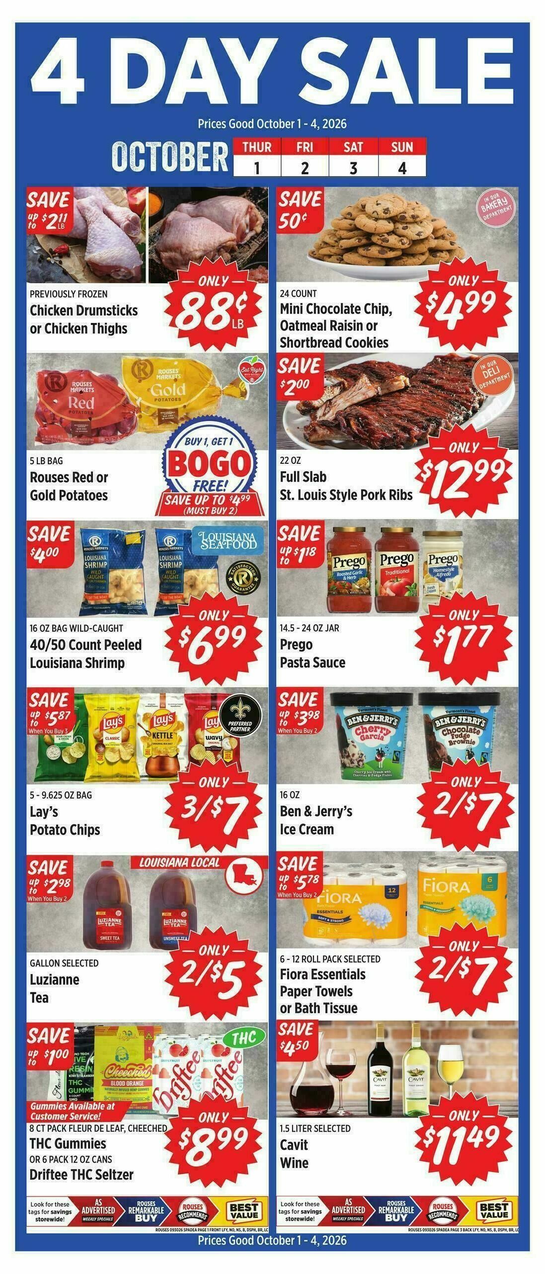 Rouses Markets Weekly Ad from September 30