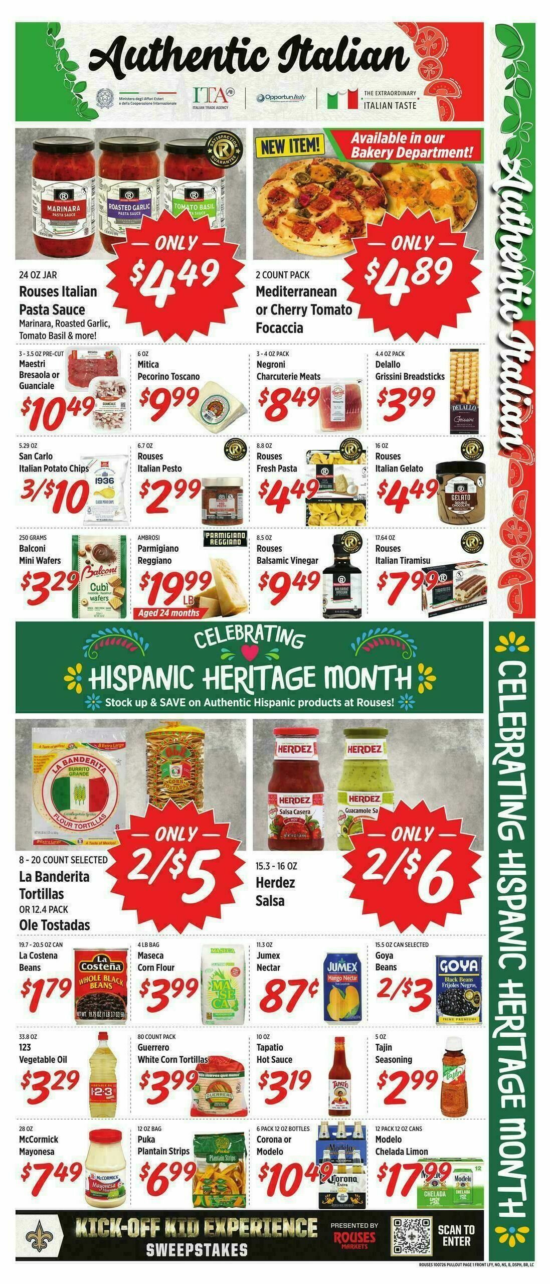 Rouses Markets Weekly Ad from October 7