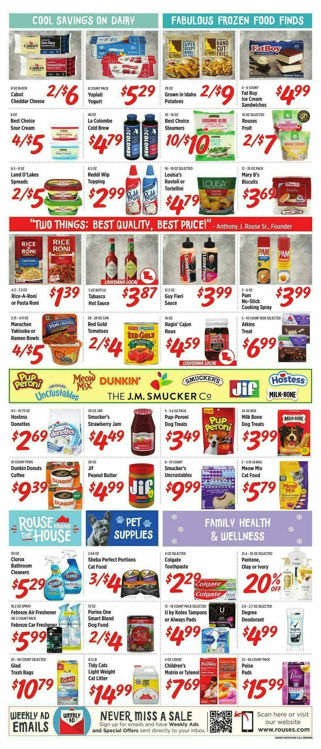 Rouses Markets Weekly Ad from October 7