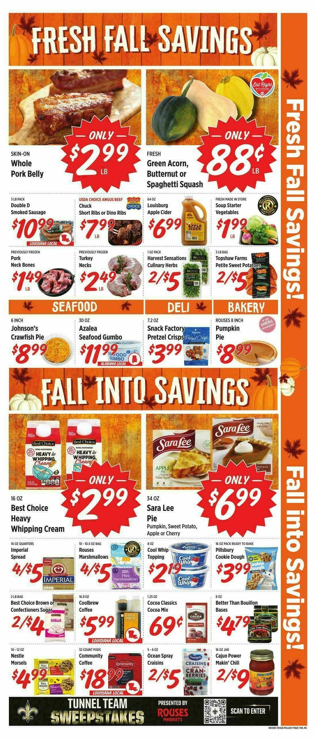 Rouses Markets Weekly Ad from October 14