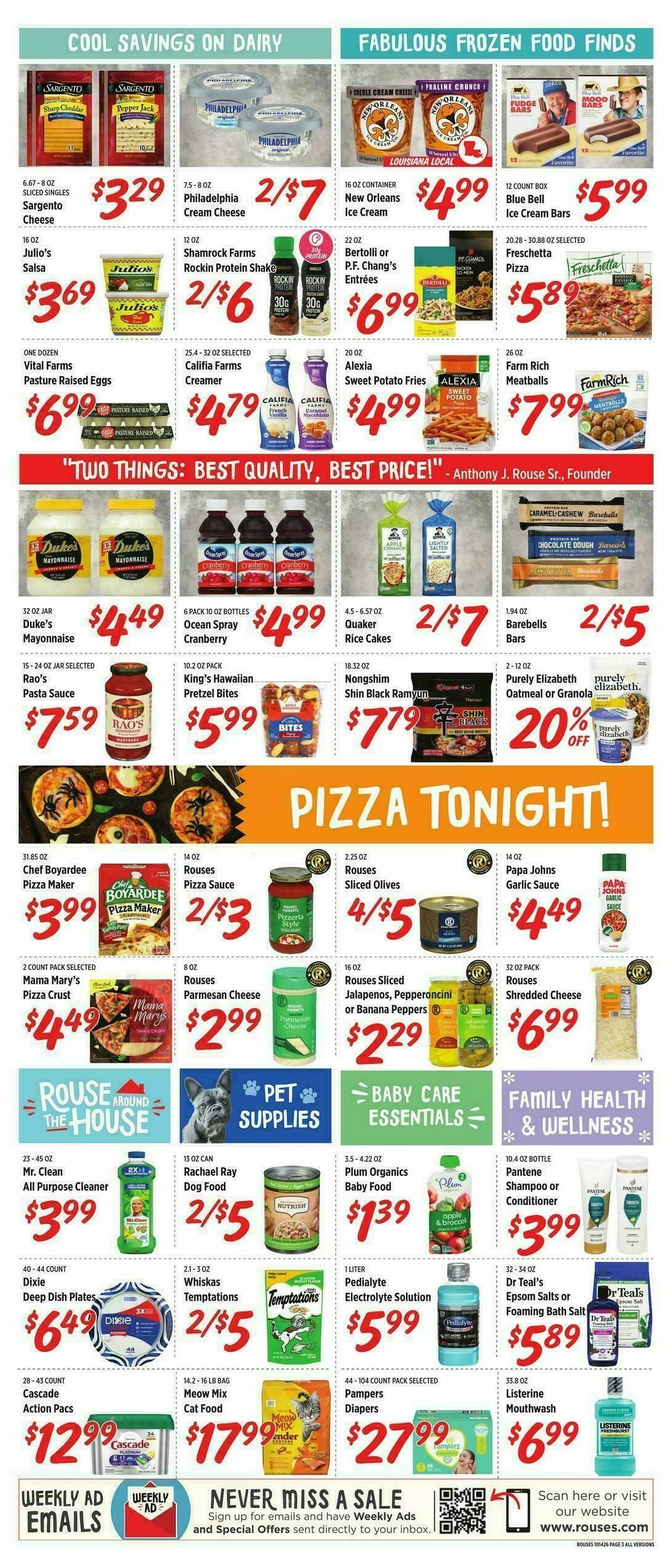 Rouses Markets Weekly Ad from October 14