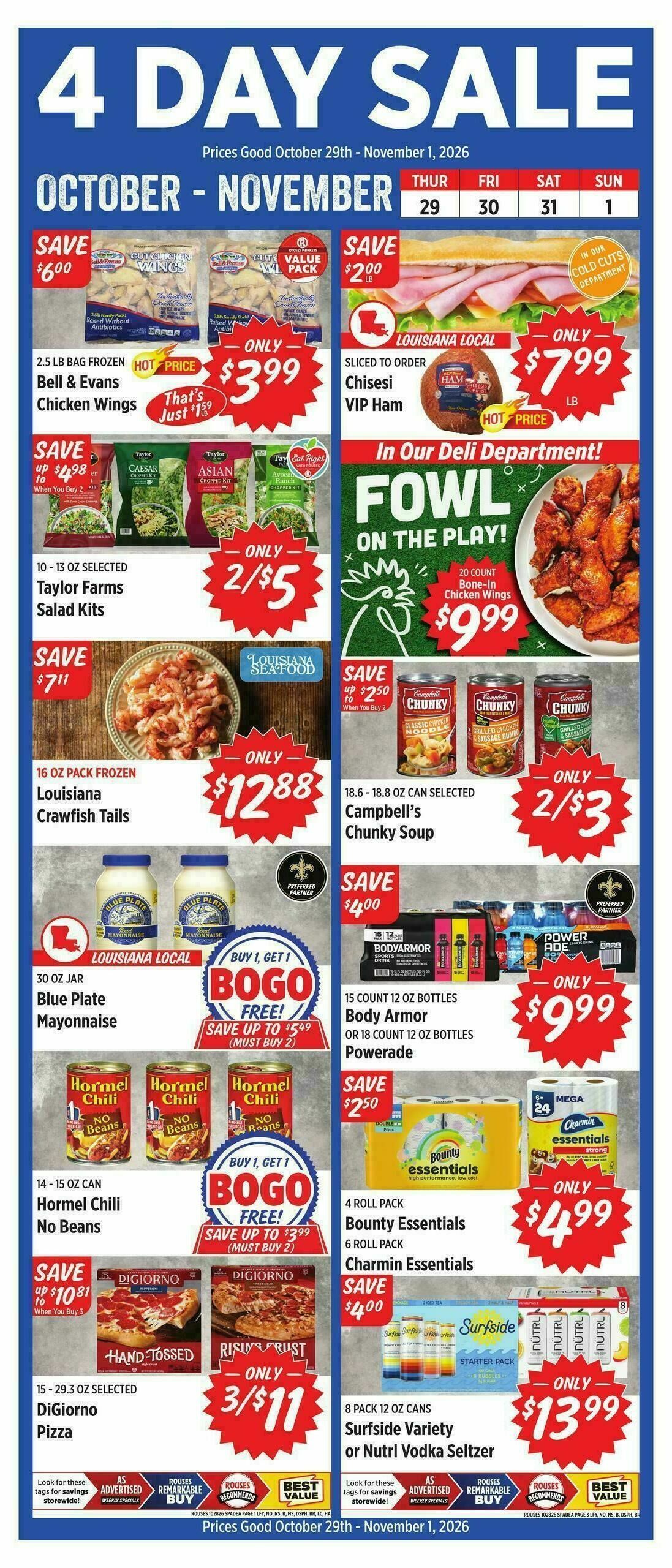 Rouses Markets Weekly Ad from October 28