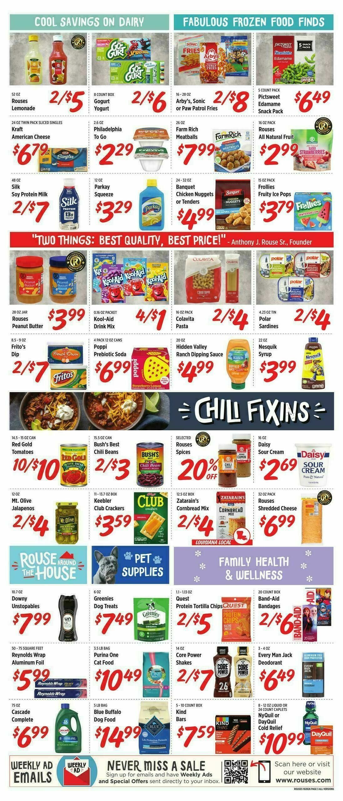 Rouses Markets Weekly Ad from October 28