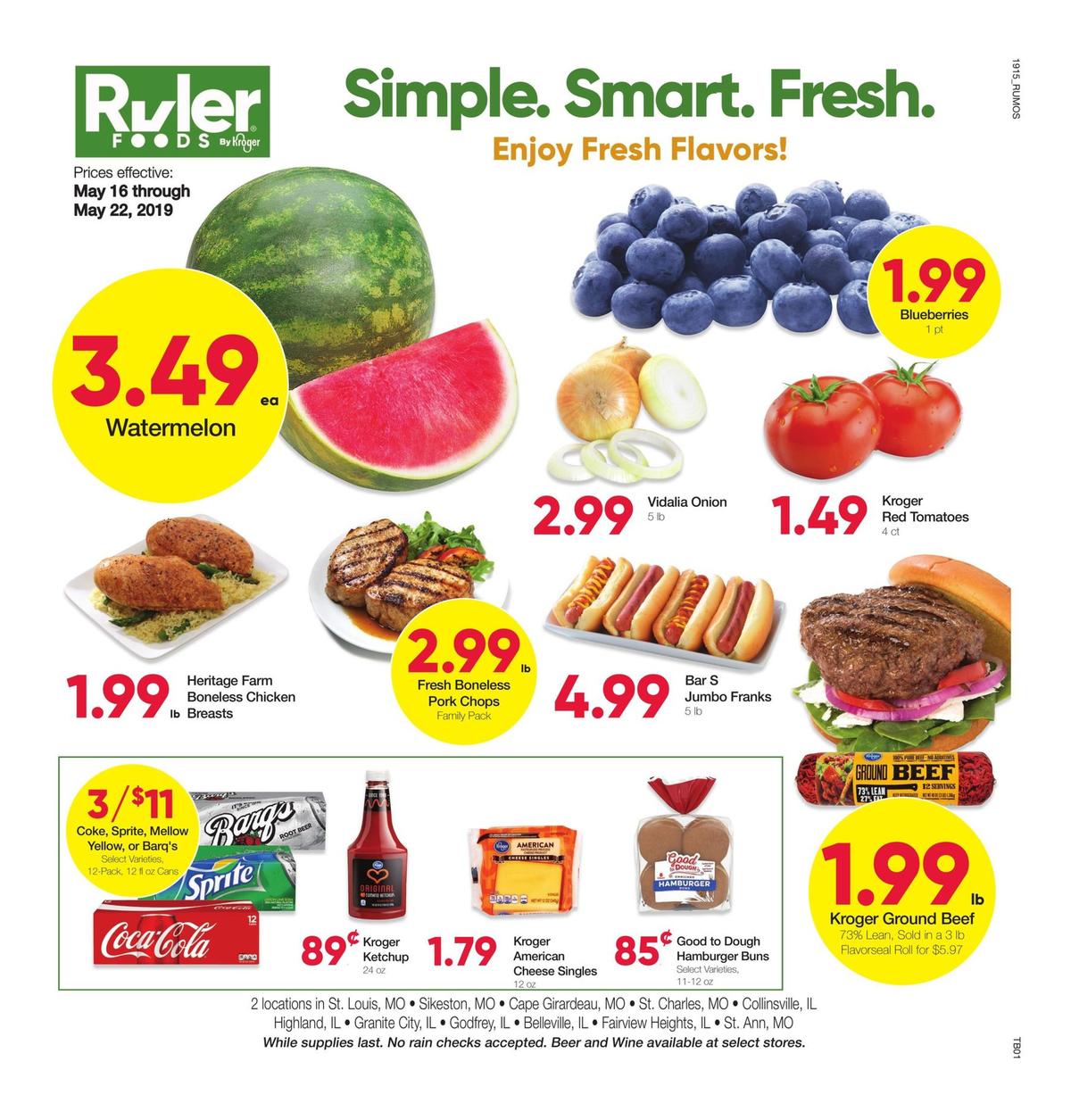 Ruler Foods Weekly Ad from May 16