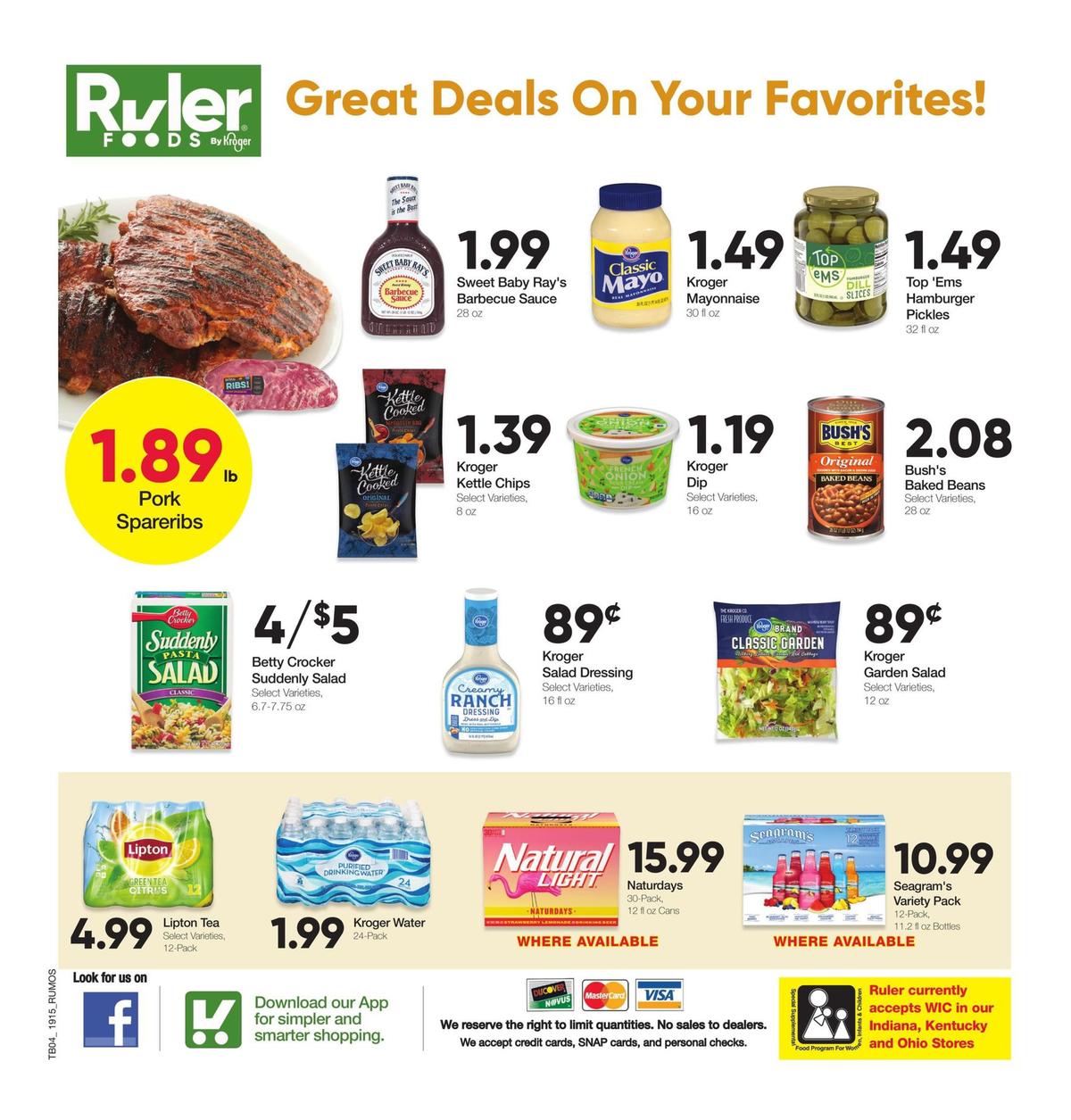 Ruler Foods Weekly Ad from May 16