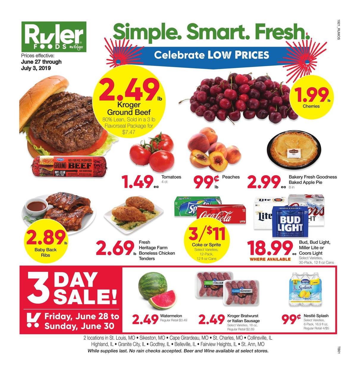 Ruler Foods Weekly Ad from June 27