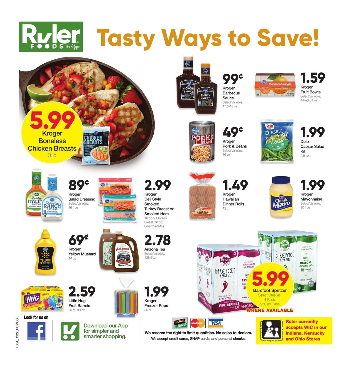 Ruler Foods Weekly Ad from July 4